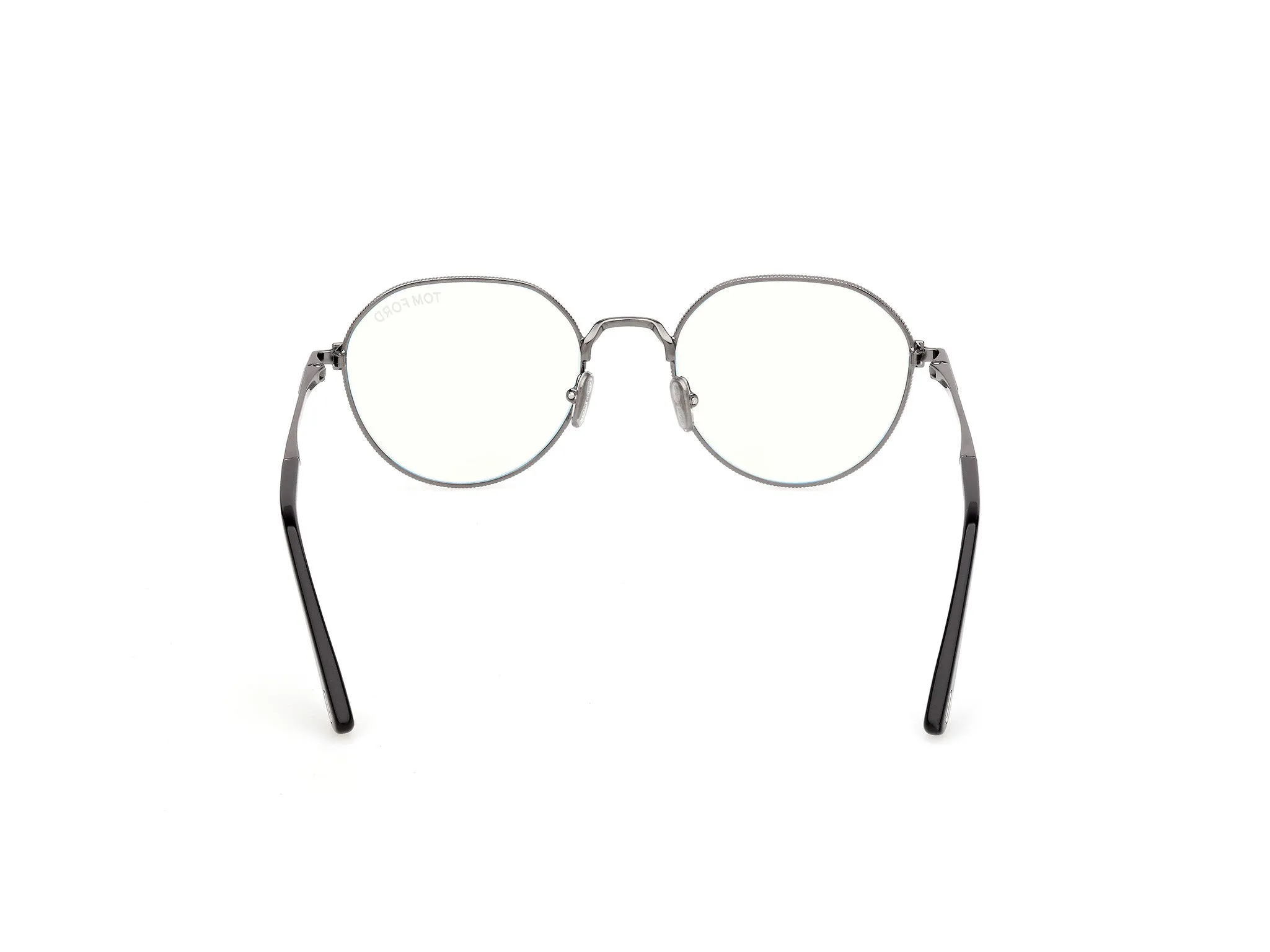 TOM FORD FT6127-B 008 Montature da vista Metallo Canna di fucile Rotonda Normale - immagine 4