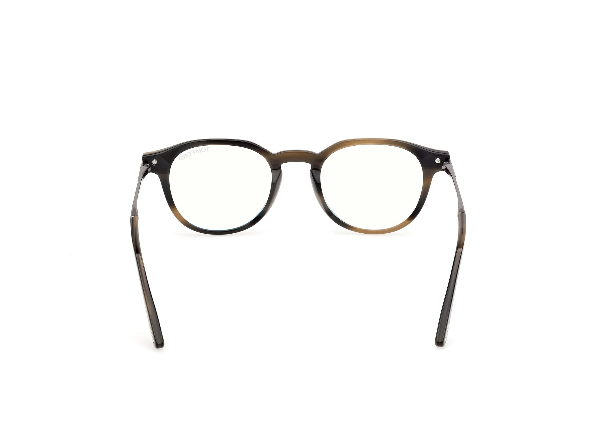 TOM FORD FT6125-B 055 Montature da vista Acetato Havana Rotonda Normale - immagine 4
