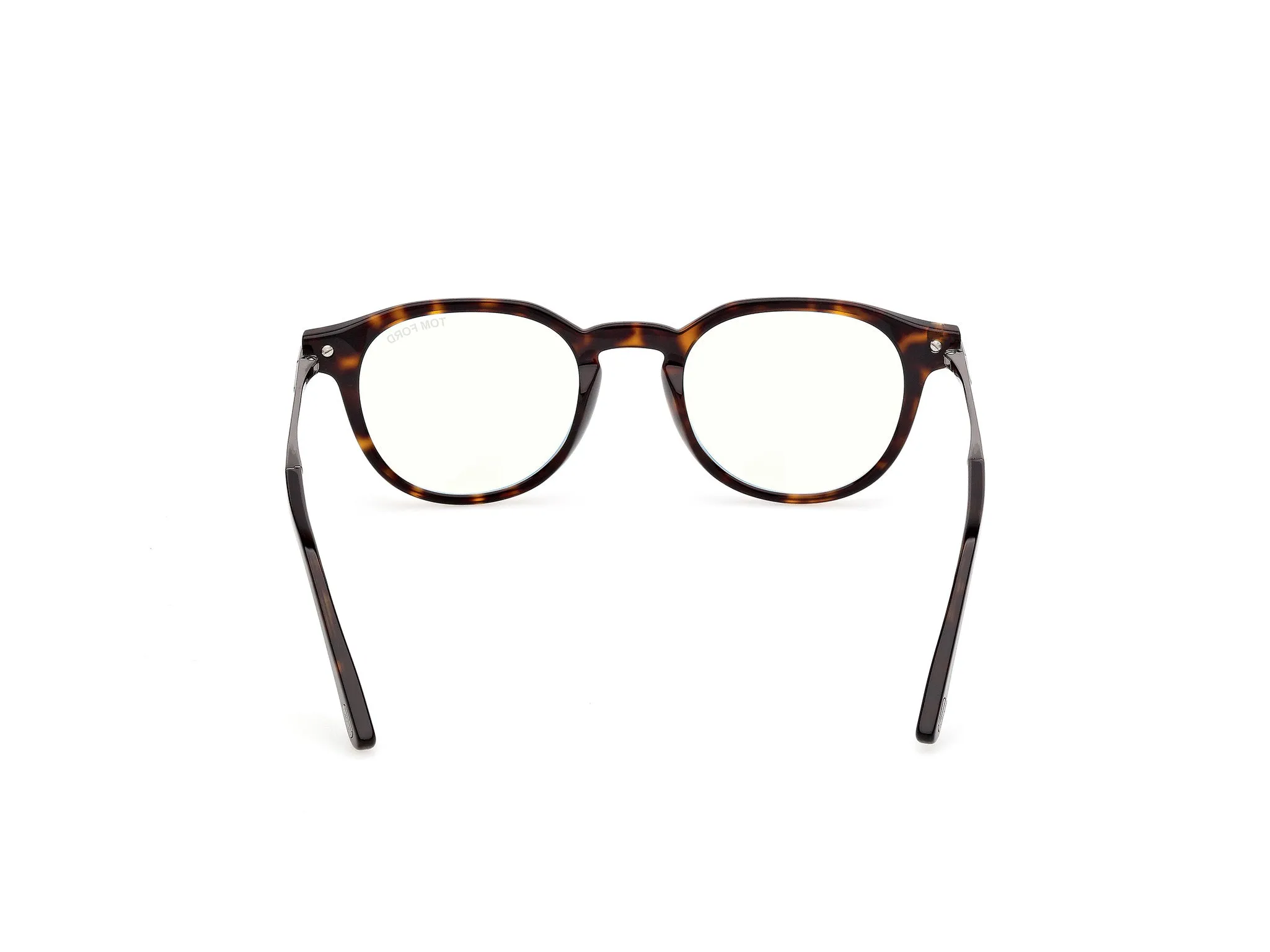 TOM FORD FT6125-B 052 Montature da vista Acetato Havana Rotonda Normale - immagine 4