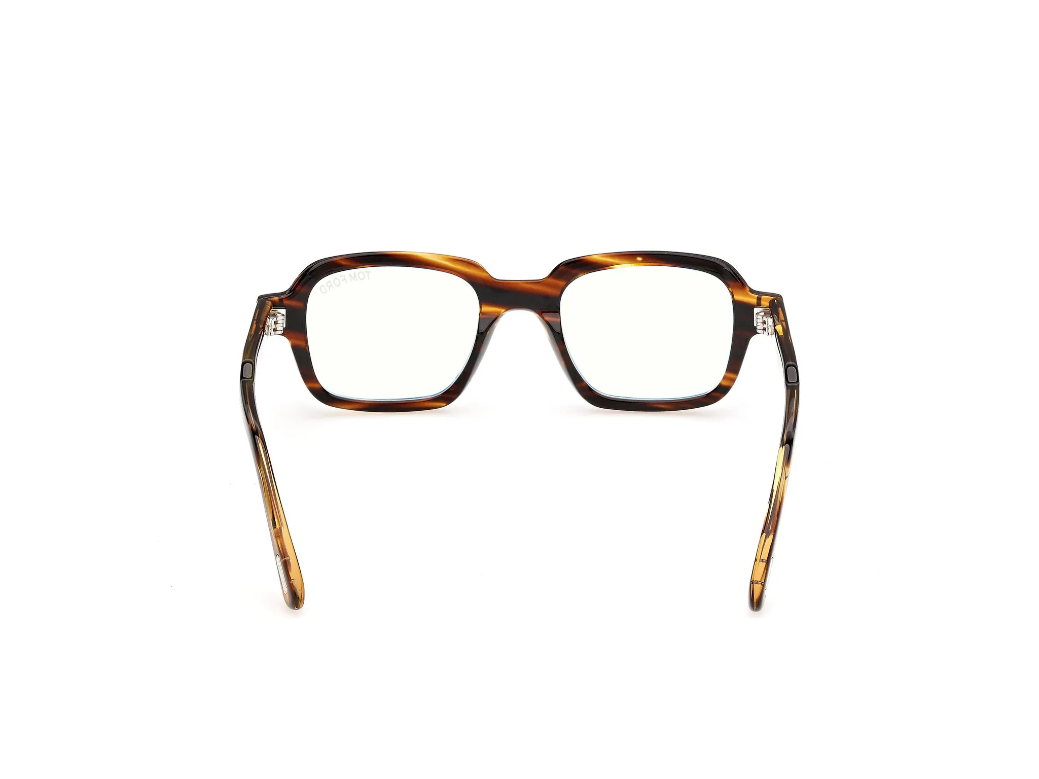 TOM FORD FT6123-B 055 Montature da vista Acetato Havana Geometrica Normale - immagine 4