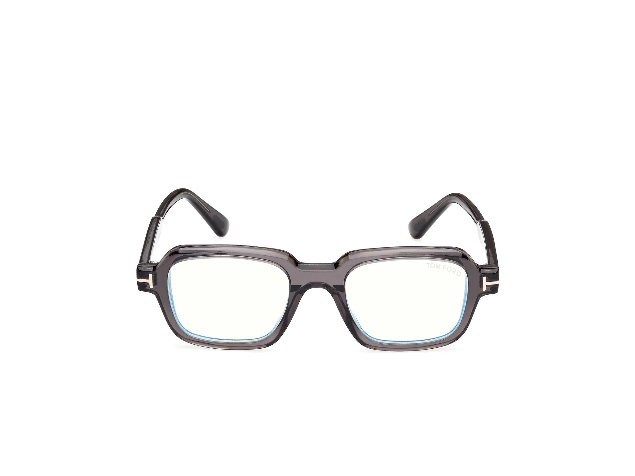 TOM FORD FT6123-B 020 Montature da vista Acetato Grigio Geometrica Normale - immagine 2