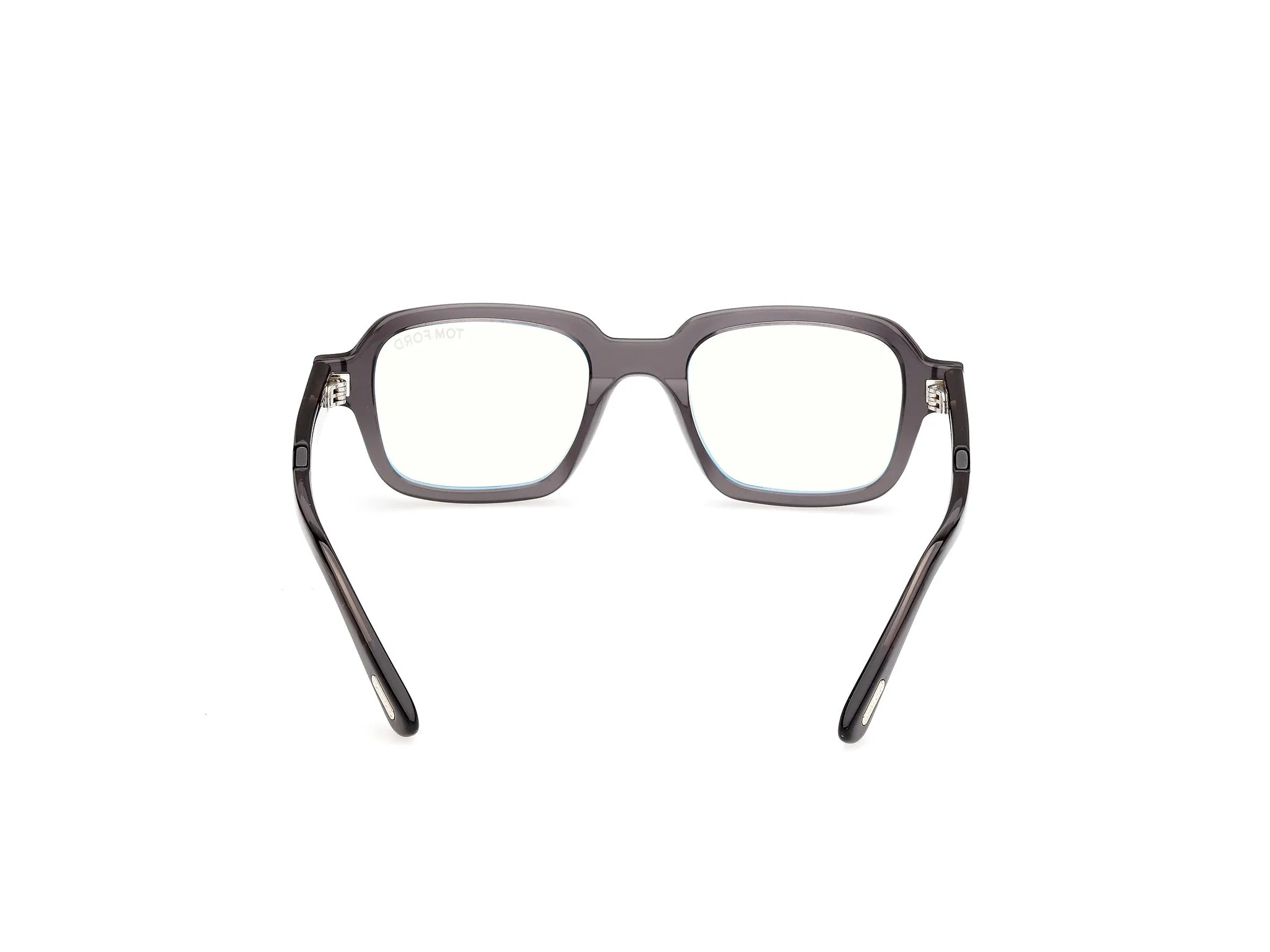 TOM FORD FT6123-B 020 Montature da vista Acetato Grigio Geometrica Normale - immagine 4