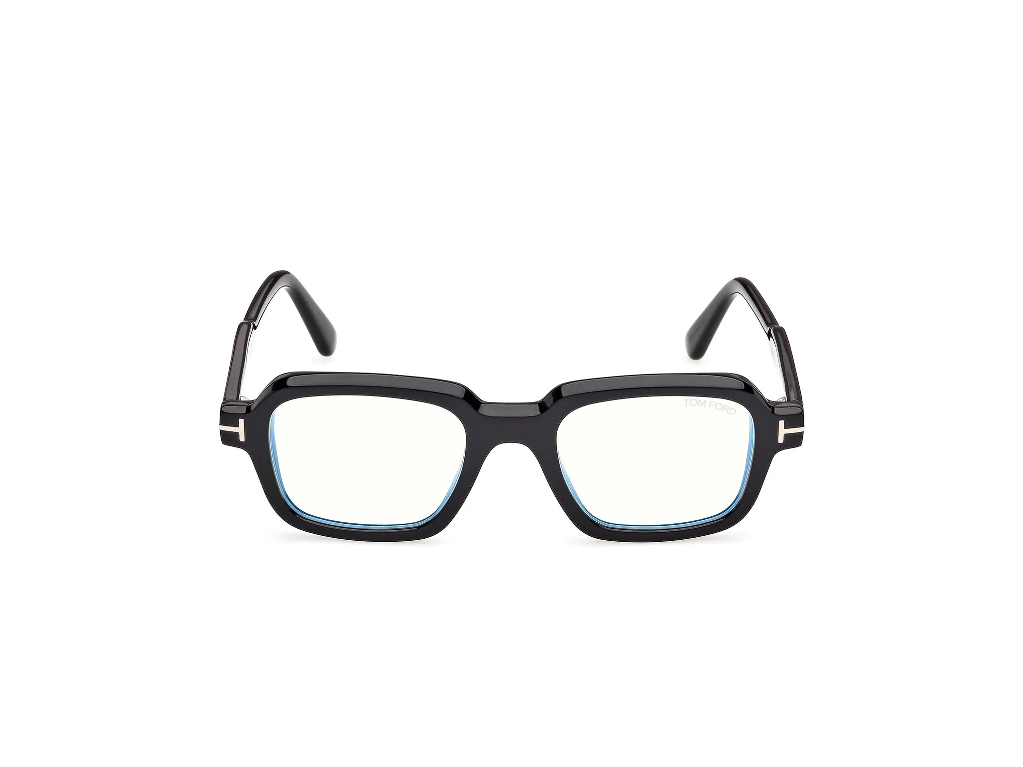 TOM FORD FT6123-B 001 Montature da vista Acetato Nero Geometrica Normale - immagine 2