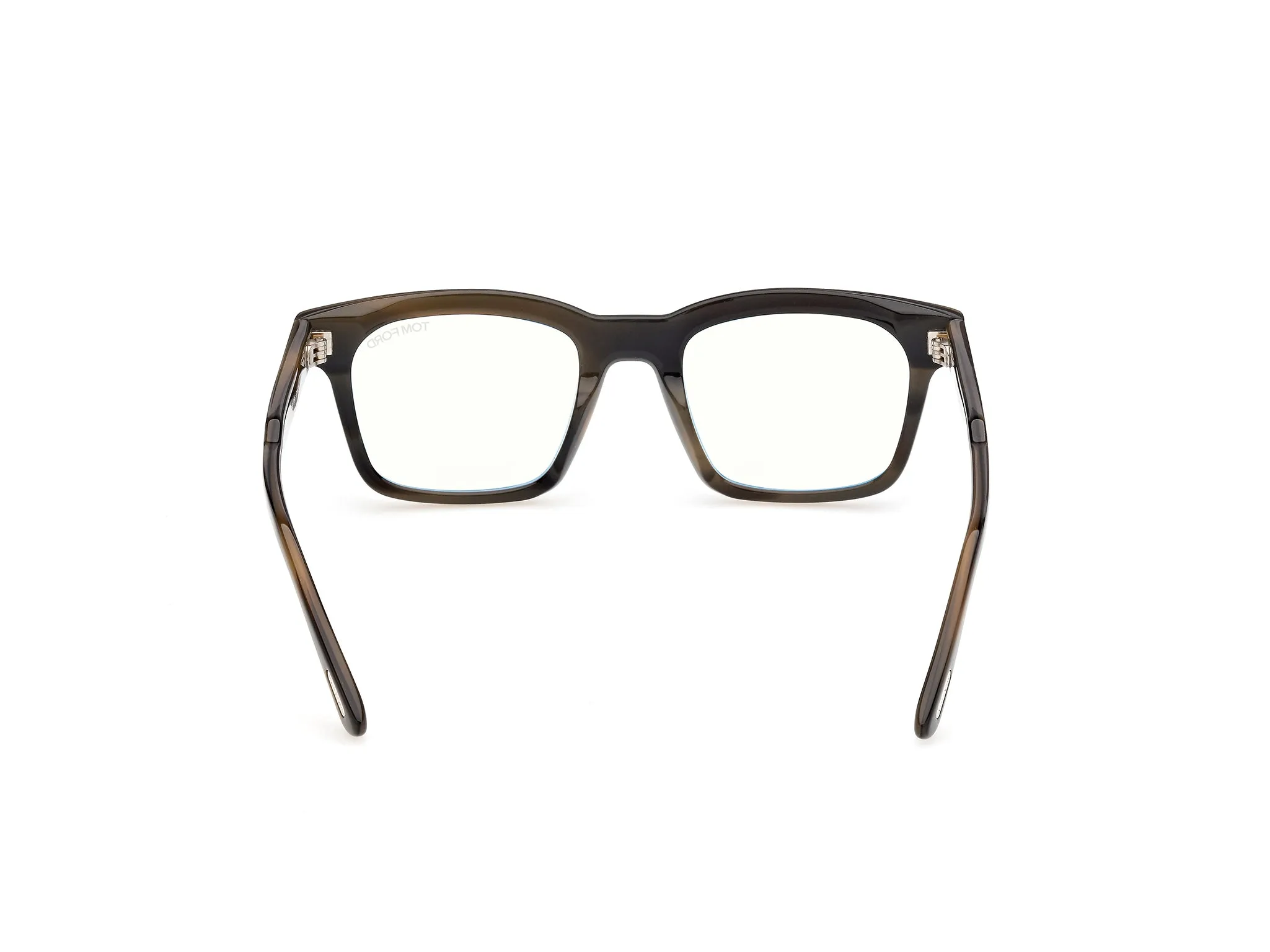 TOM FORD FT6122-B 056 Montature da vista Acetato Havana Squadrata Normale - immagine 4