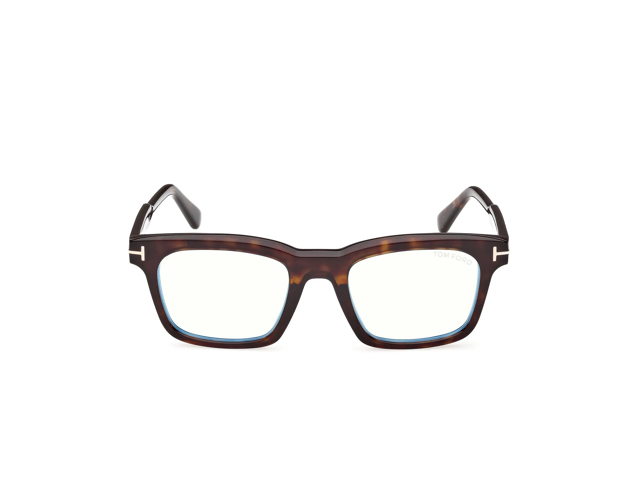 TOM FORD FT6122-B 052 Montature da vista Acetato Havana Squadrata Normale - immagine 2
