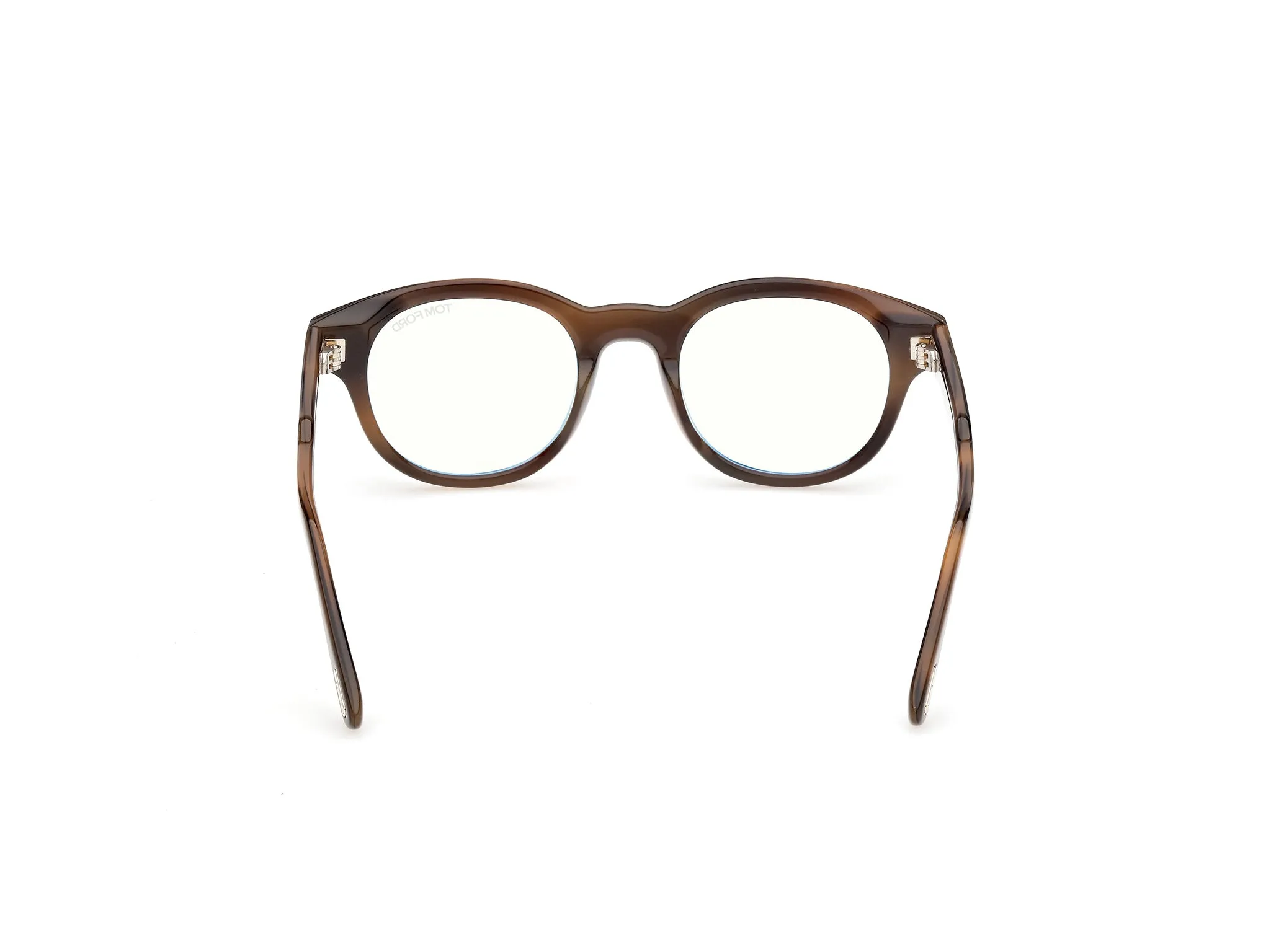 TOM FORD FT6121-B 055 Montature da vista Acetato Havana Rotonda Normale - immagine 4
