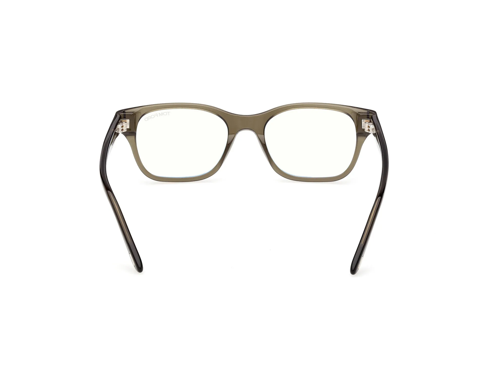 TOM FORD FT6120-B 096 Montature da vista Acetato Verde Squadrata Normale - immagine 4
