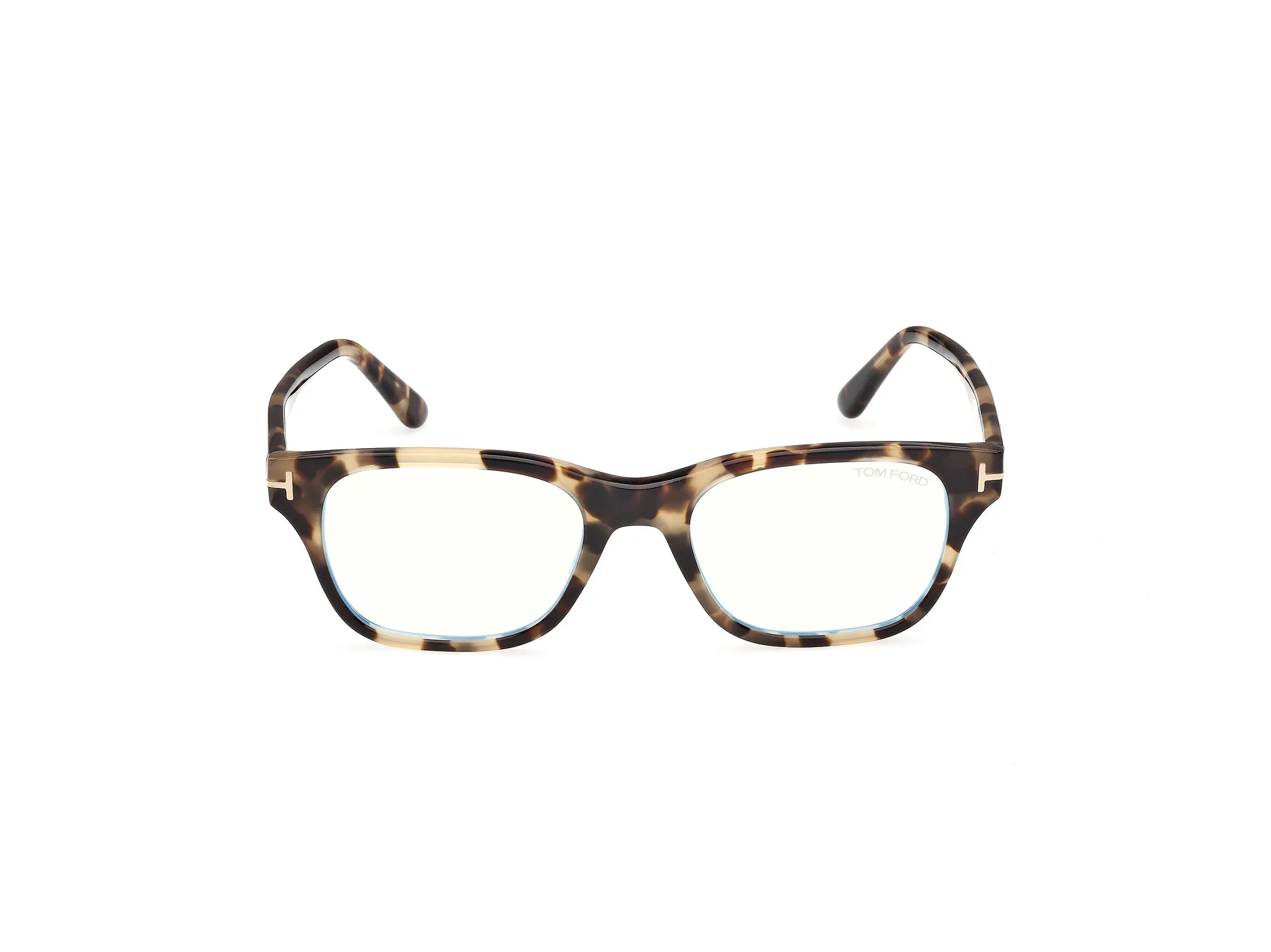 TOM FORD FT6120-B 055 Montature da vista Acetato Havana Squadrata Normale - immagine 2