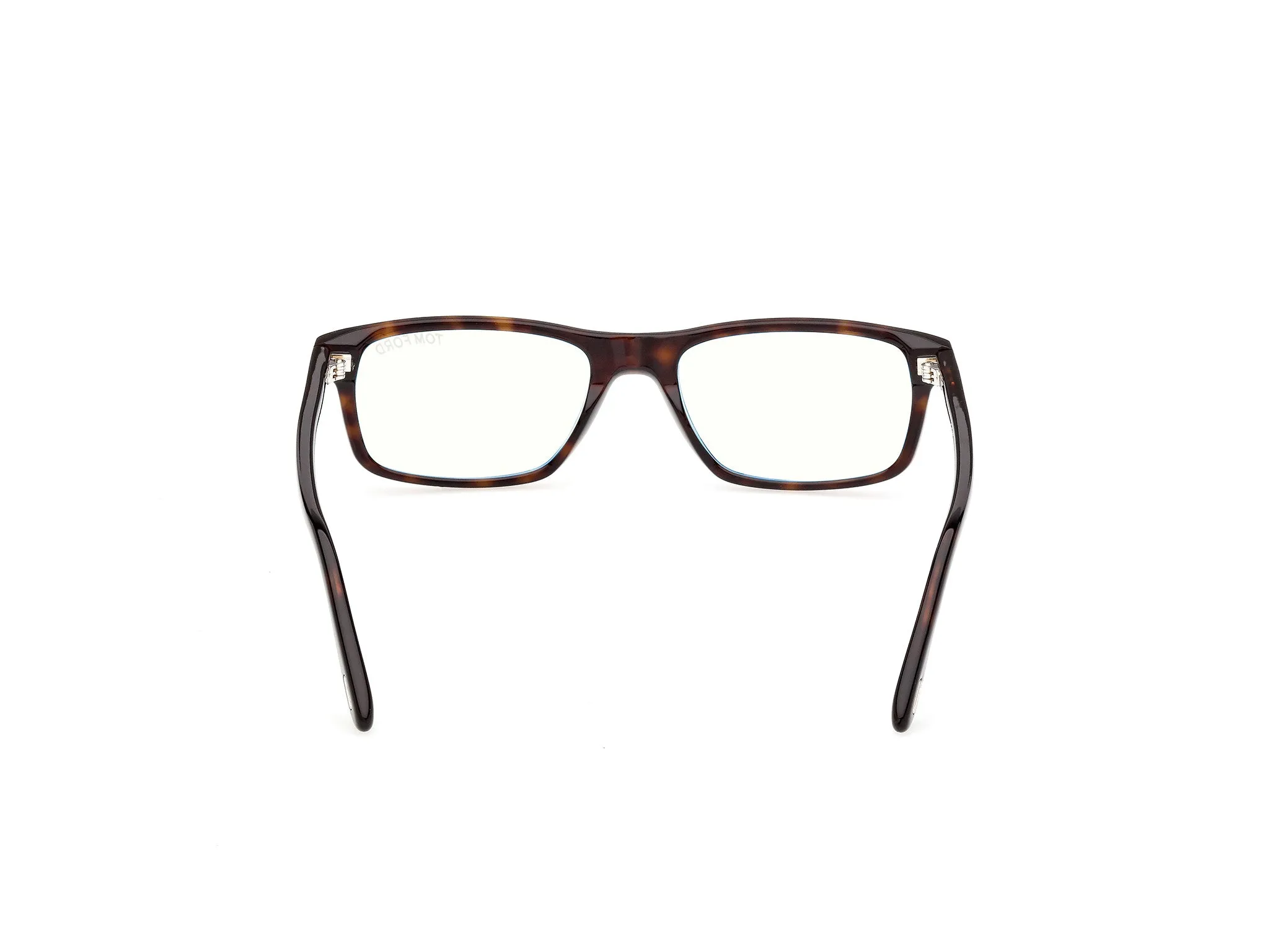TOM FORD FT6119-B 052 Montature da vista Acetato Havana Squadrata Normale - immagine 4