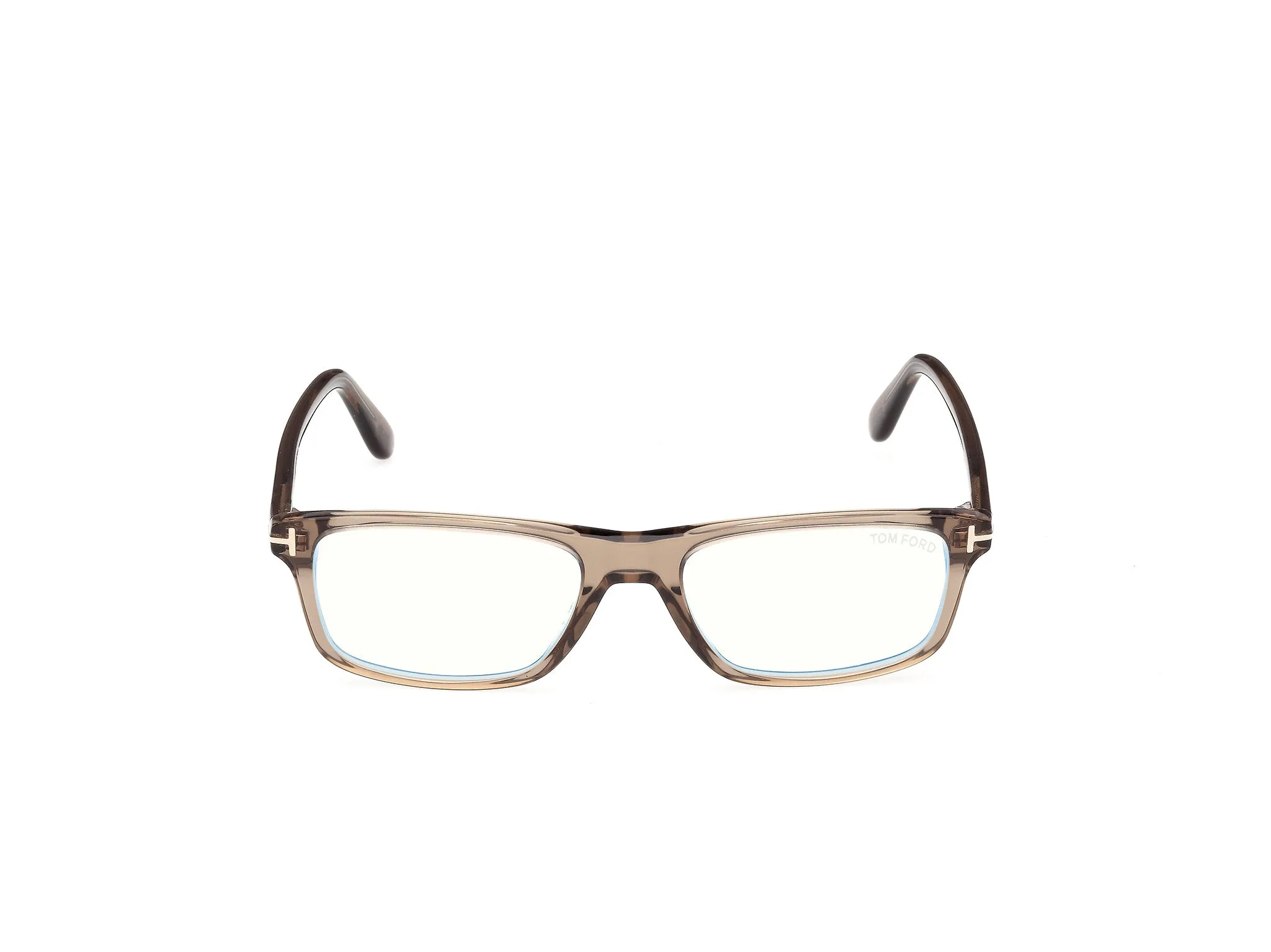 TOM FORD FT6119-B 048 Montature da vista Acetato Marrone Squadrata Normale - immagine 2