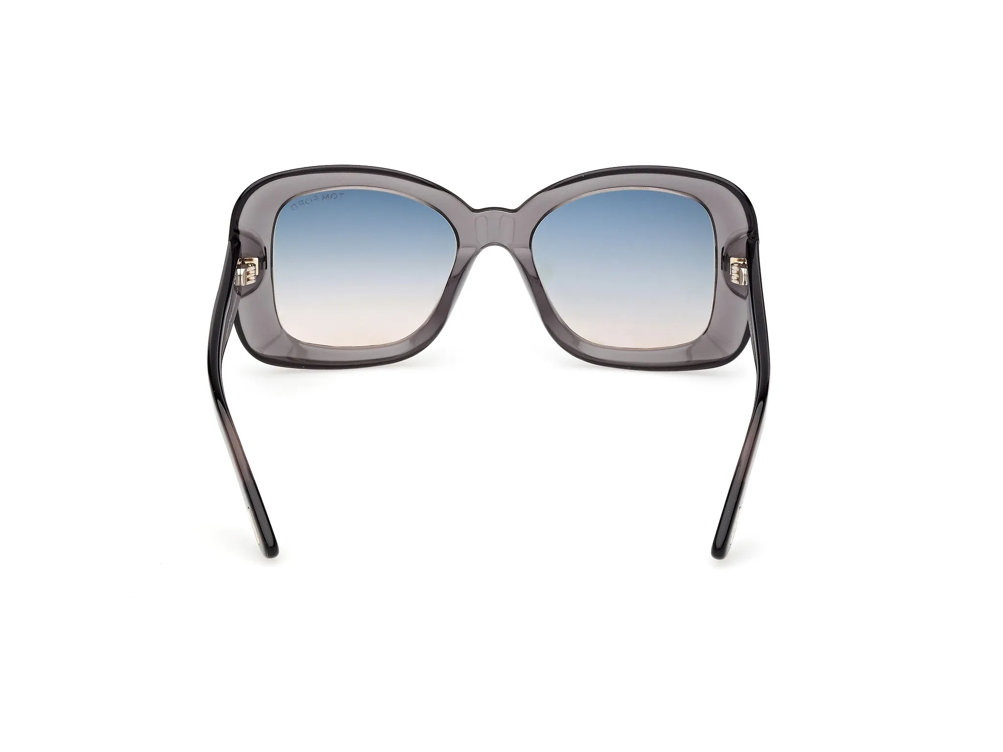 TOM FORD FT1348 SANDRA-02 20P Occhiali da sole Acetato Grigio Verde Squadrata Normale - immagine 4
