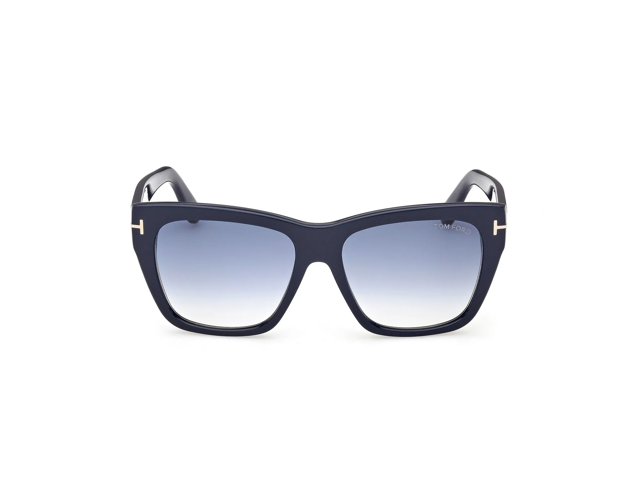 TOM FORD FT1343 FLYNN-02 90W Occhiali da sole Acetato Blu Blu Farfalla Normale - immagine 2