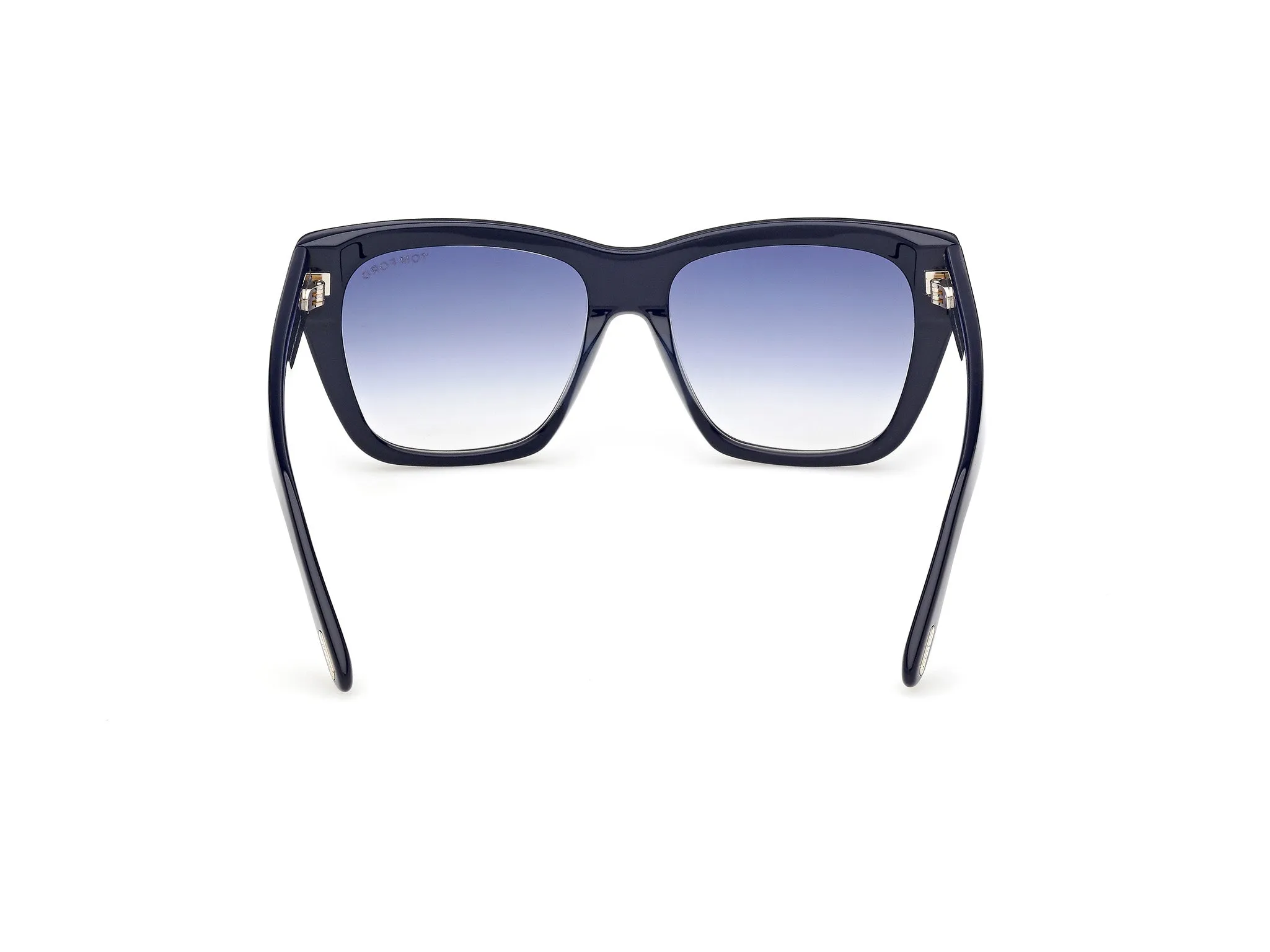 TOM FORD FT1343 FLYNN-02 90W Occhiali da sole Acetato Blu Blu Farfalla Normale - immagine 4
