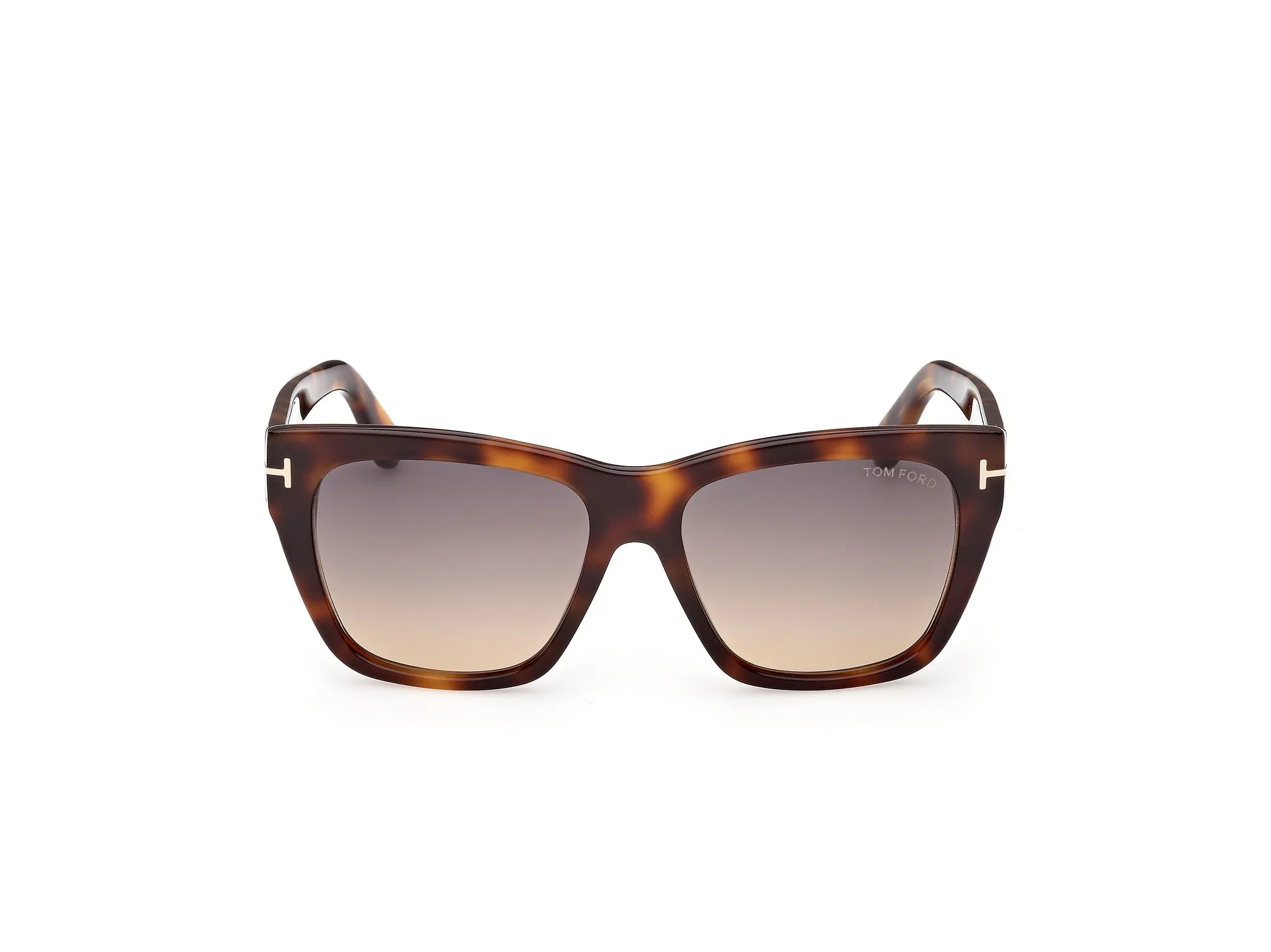 TOM FORD FT1343 FLYNN-02 53B Occhiali da sole Acetato Havana Fumo Farfalla Normale - immagine 2