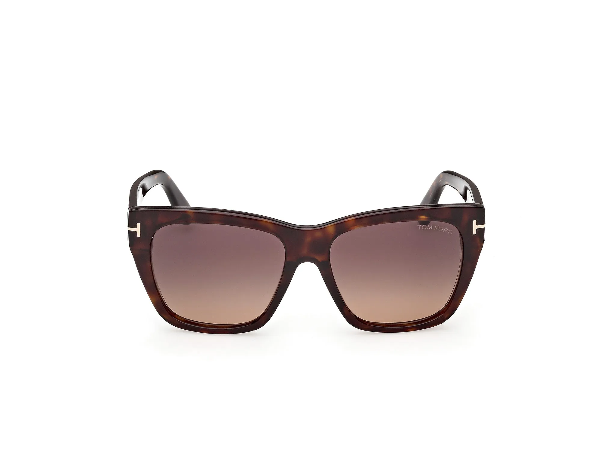TOM FORD FT1343 FLYNN-02 52T Occhiali da sole Acetato Havana Bordeaux Farfalla Normale - immagine 2