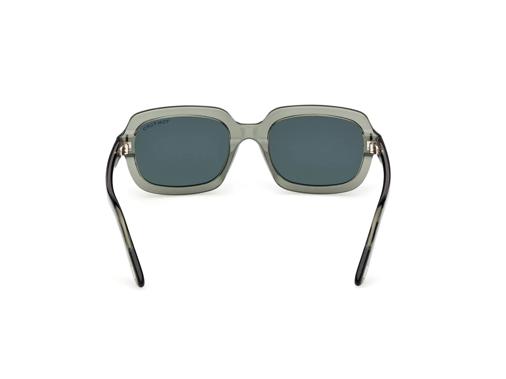 TOM FORD FT1342 LANA-02 96N Occhiali da sole Acetato Verde Verde Squadrata Normale - immagine 4