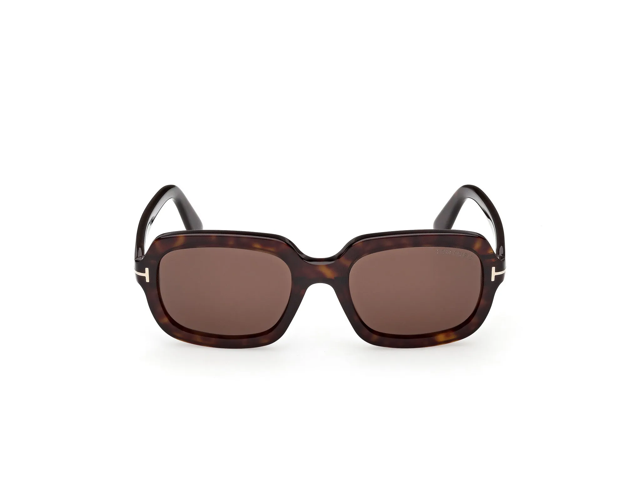 TOM FORD FT1342 LANA-02 52E Occhiali da sole Acetato Havana Marrone Squadrata Normale - immagine 2