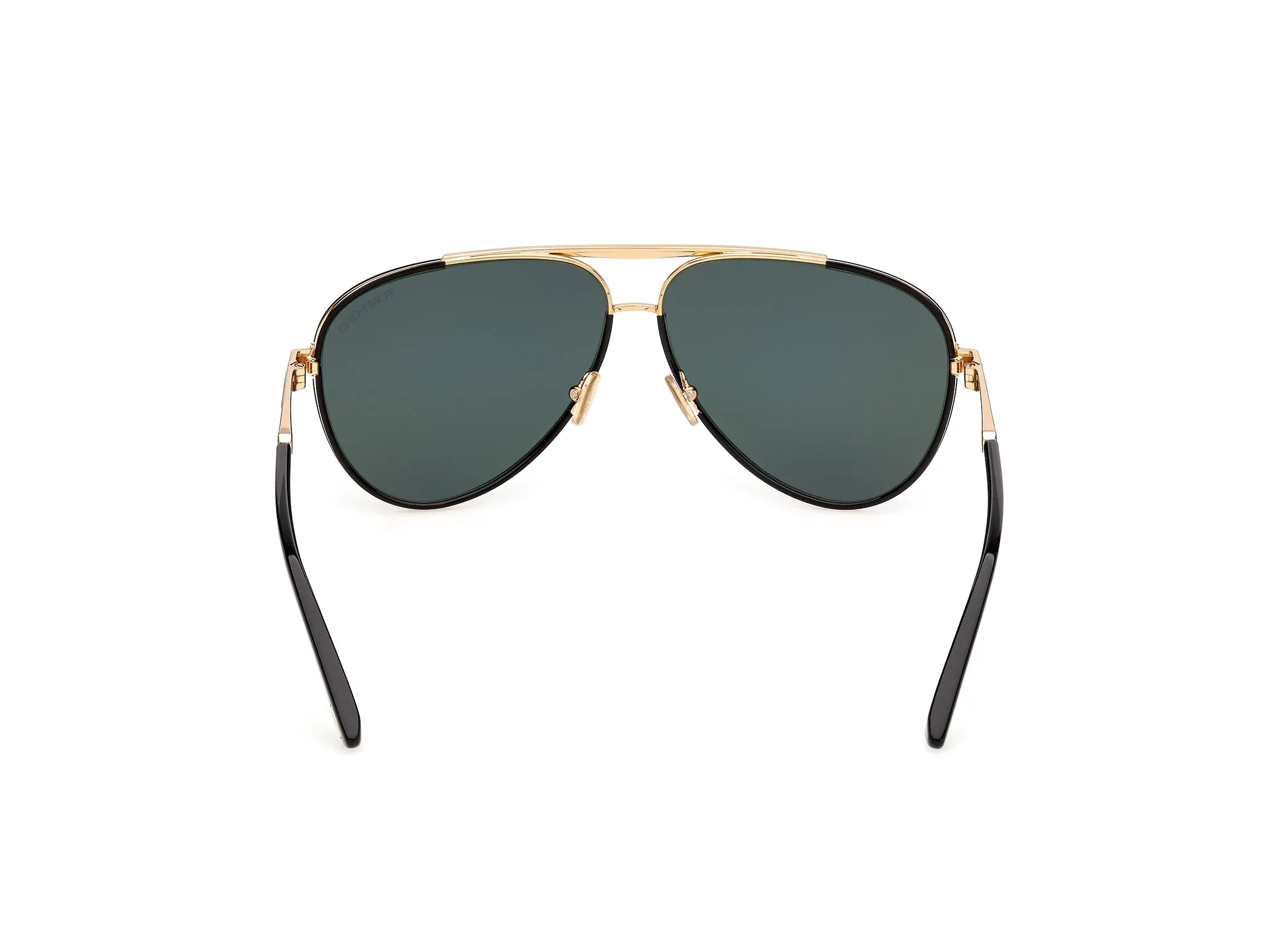 TOM FORD FT1340 RUPERT-02 01N Occhiali da sole Metallo Nero Verde Pilot Normale - immagine 4