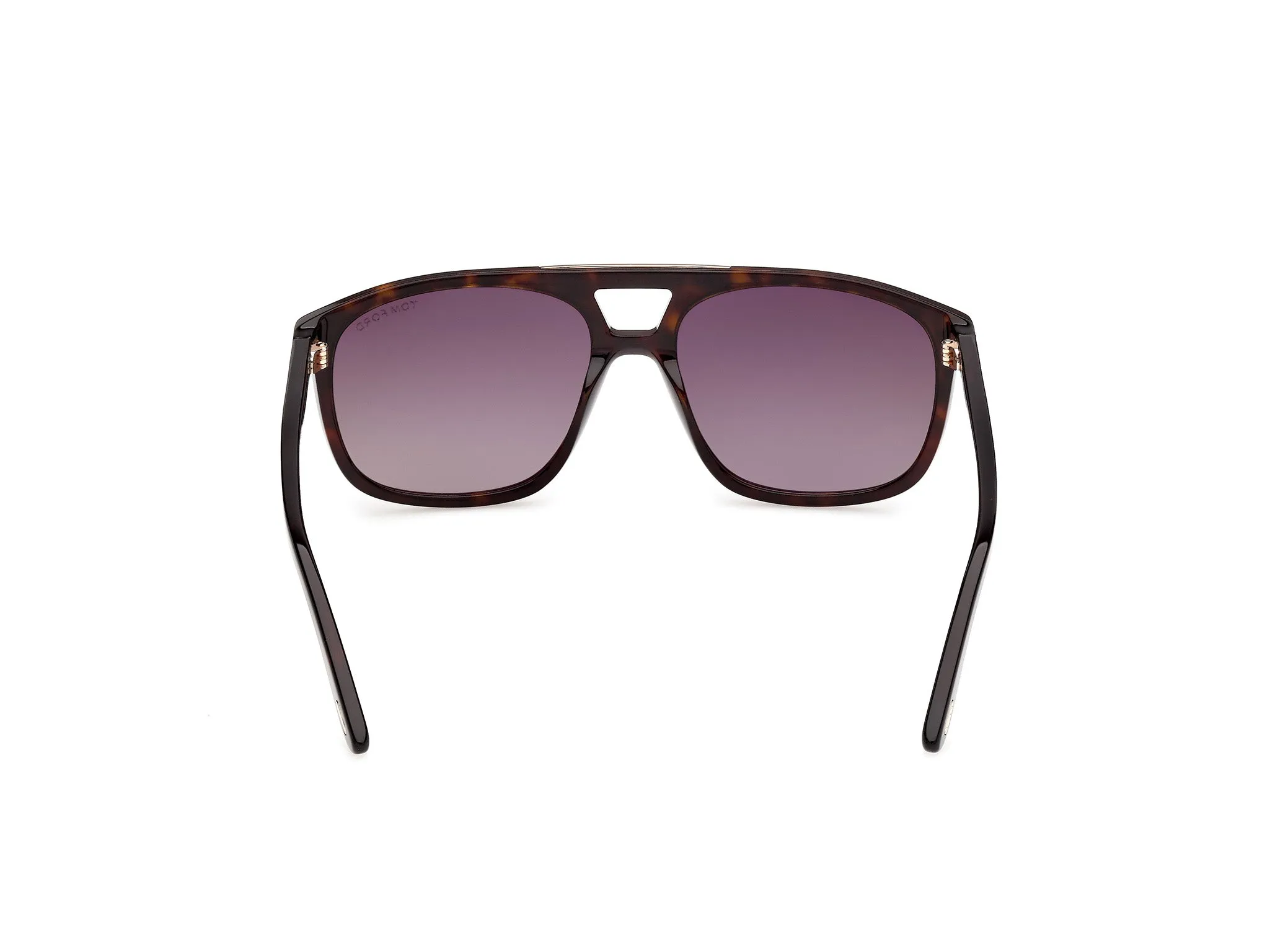 TOM FORD FT1338 BRIANNA-02 52K Occhiali da sole Acetato Havana Roviex Squadrata Normale - immagine 4