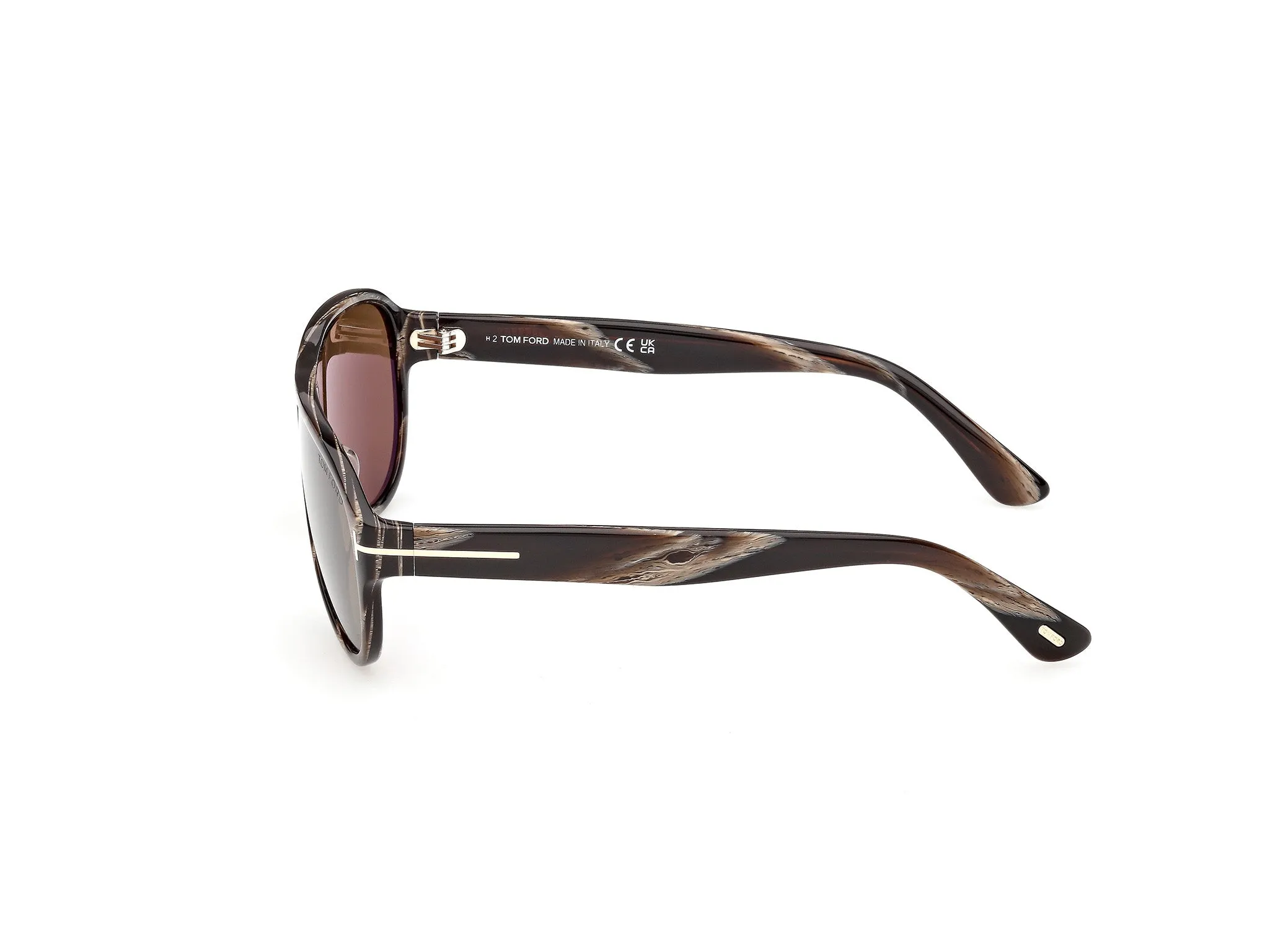 TOM FORD FT1336 SAMUELE-02 63J Occhiali da sole Acetato Nero Roviex Pilot Normale - immagine 3