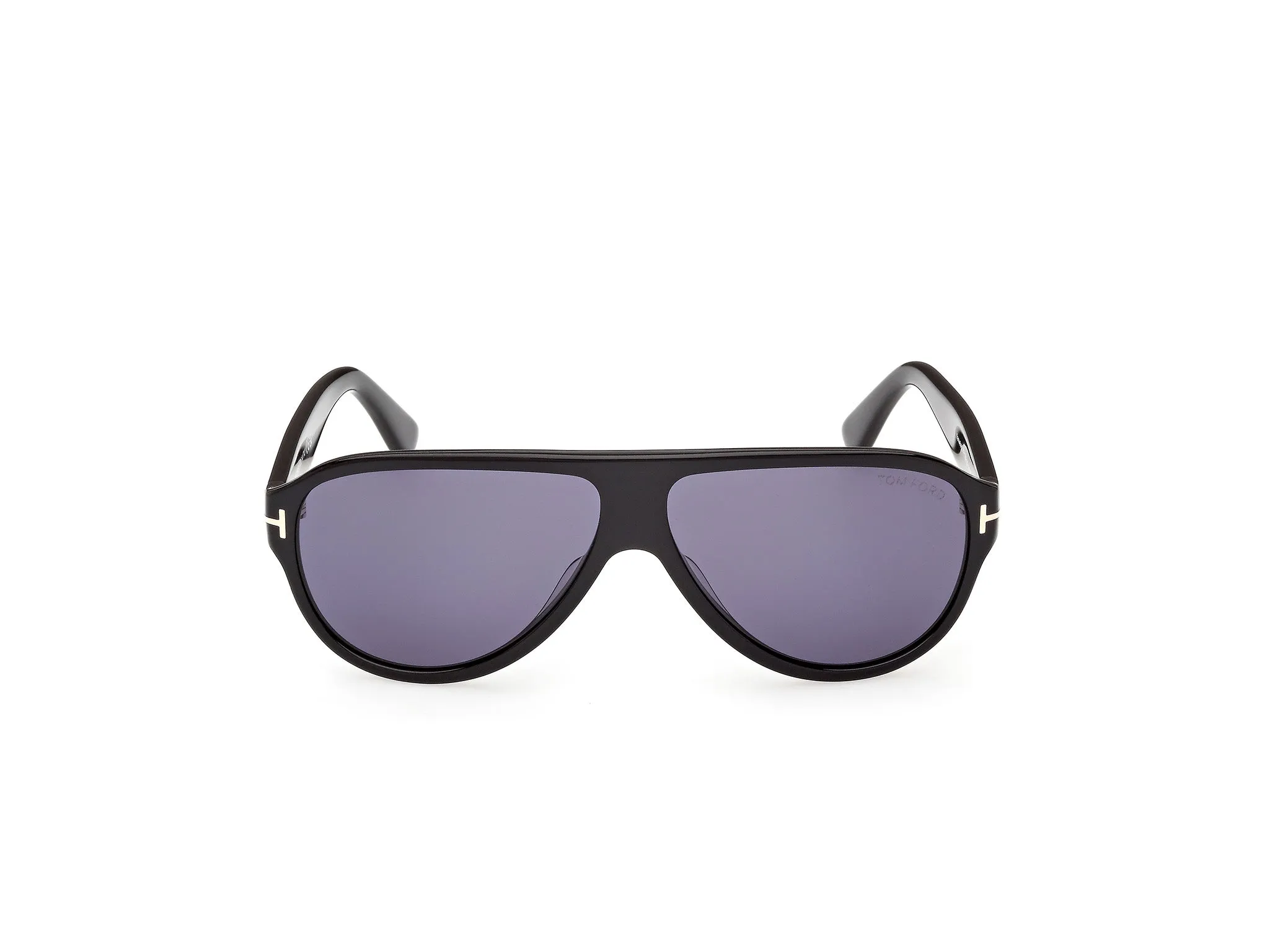 TOM FORD FT1336 SAMUELE-02 01V Occhiali da sole Acetato Nero Blu Pilot Normale - immagine 2
