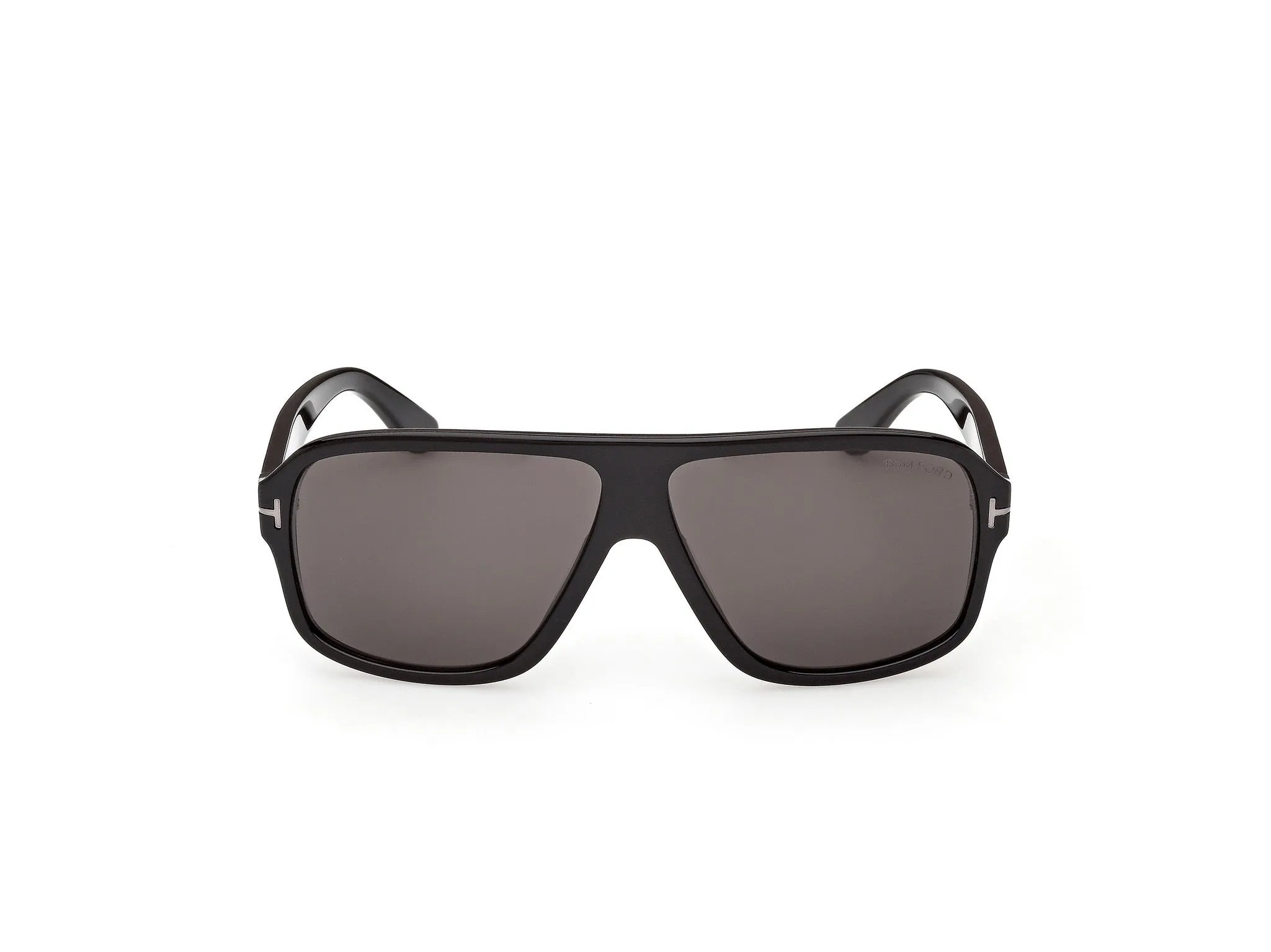 TOM FORD FT1335-N WILLIAM-02 01A Occhiali da sole Acetato Nero Fumo Squadrata Normale - immagine 2