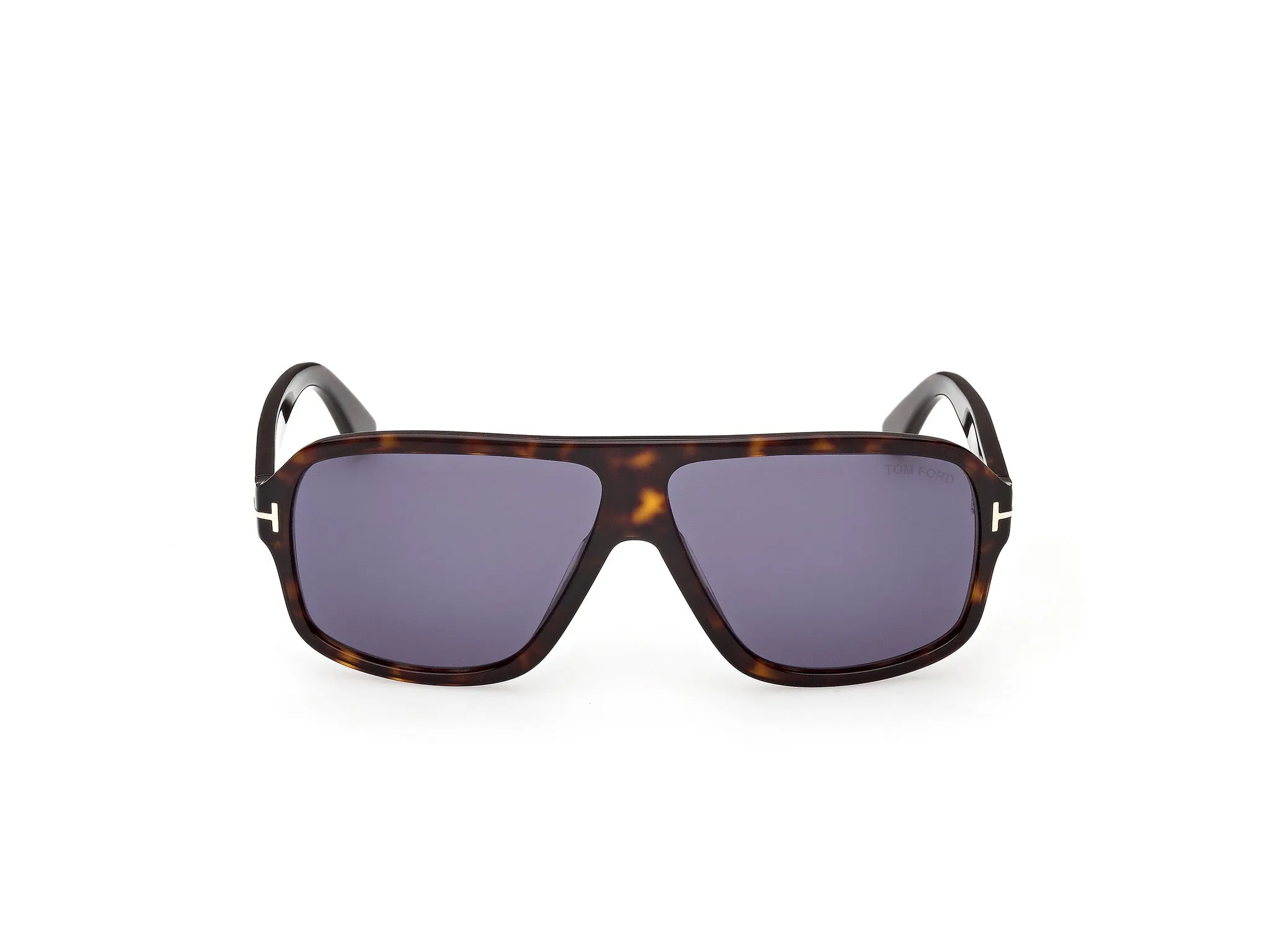 TOM FORD FT1335 WILLIAM-02 52V Occhiali da sole Acetato Havana Blu Squadrata Normale - immagine 2