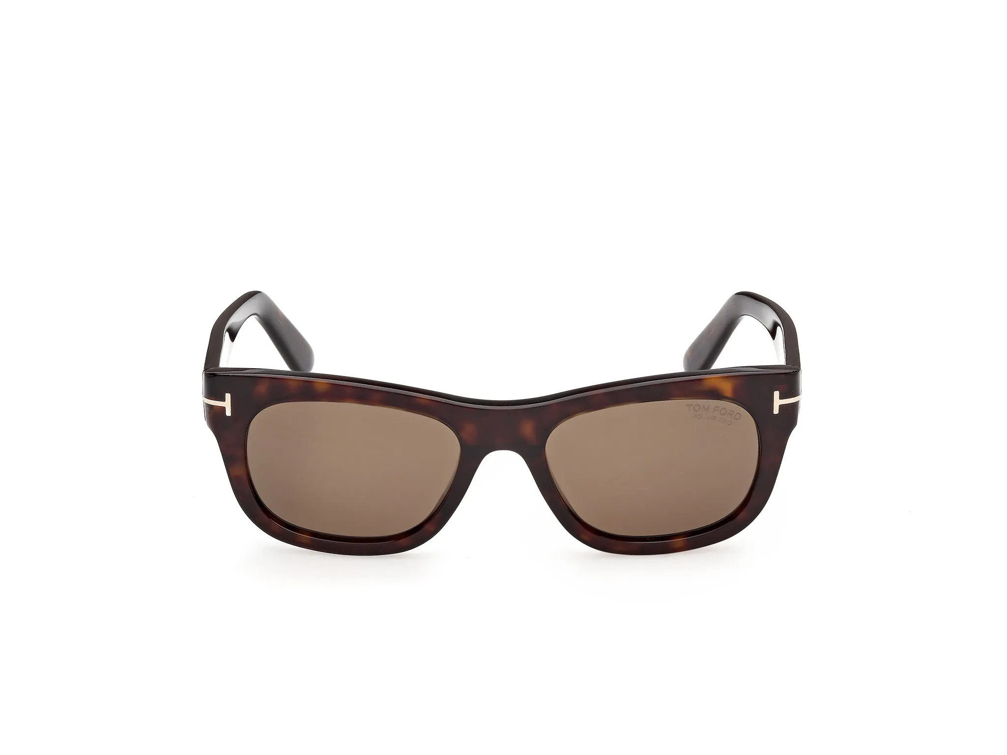 TOM FORD FT1334 MARSHALL-02 52H Occhiali da sole Acetato Havana Marrone Squadrata Polarizzata - immagine 2