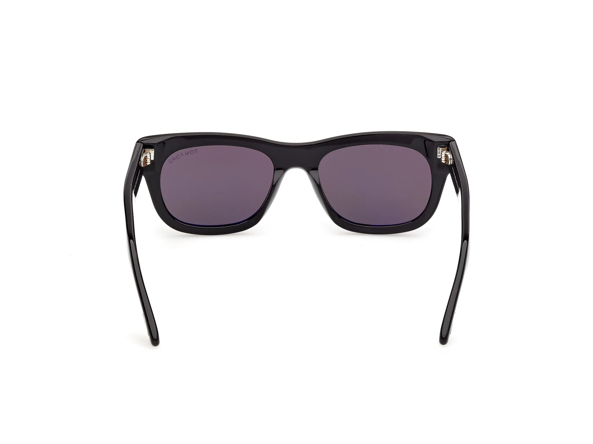 TOM FORD FT1334 MARSHALL-02 01A Occhiali da sole Acetato Nero Fumo Squadrata Normale - immagine 4