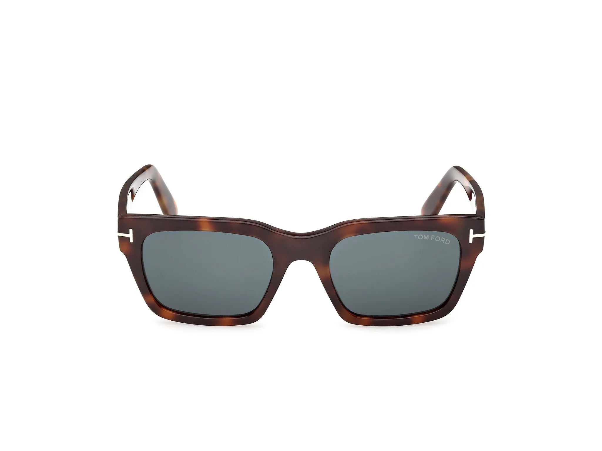 TOM FORD FT1333 ANDY-02 53V Occhiali da sole Acetato Havana Blu Squadrata Normale - immagine 2