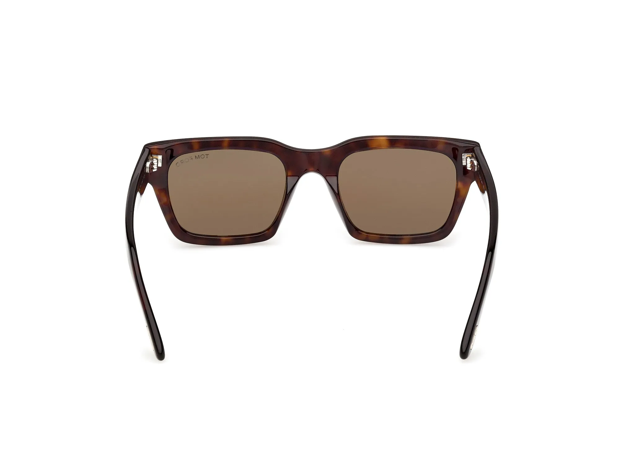 TOM FORD FT1333 ANDY-02 52J Occhiali da sole Acetato Havana Roviex Squadrata Normale - immagine 4