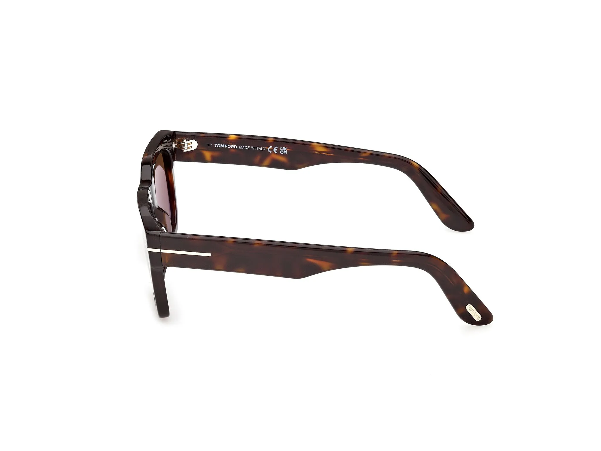 TOM FORD FT1333 ANDY-02 52J Occhiali da sole Acetato Havana Roviex Squadrata Normale - immagine 3