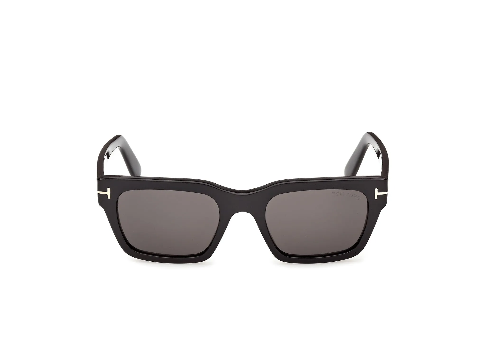 TOM FORD FT1333 ANDY-02 01A Occhiali da sole Acetato Nero Fumo Squadrata Normale - immagine 2