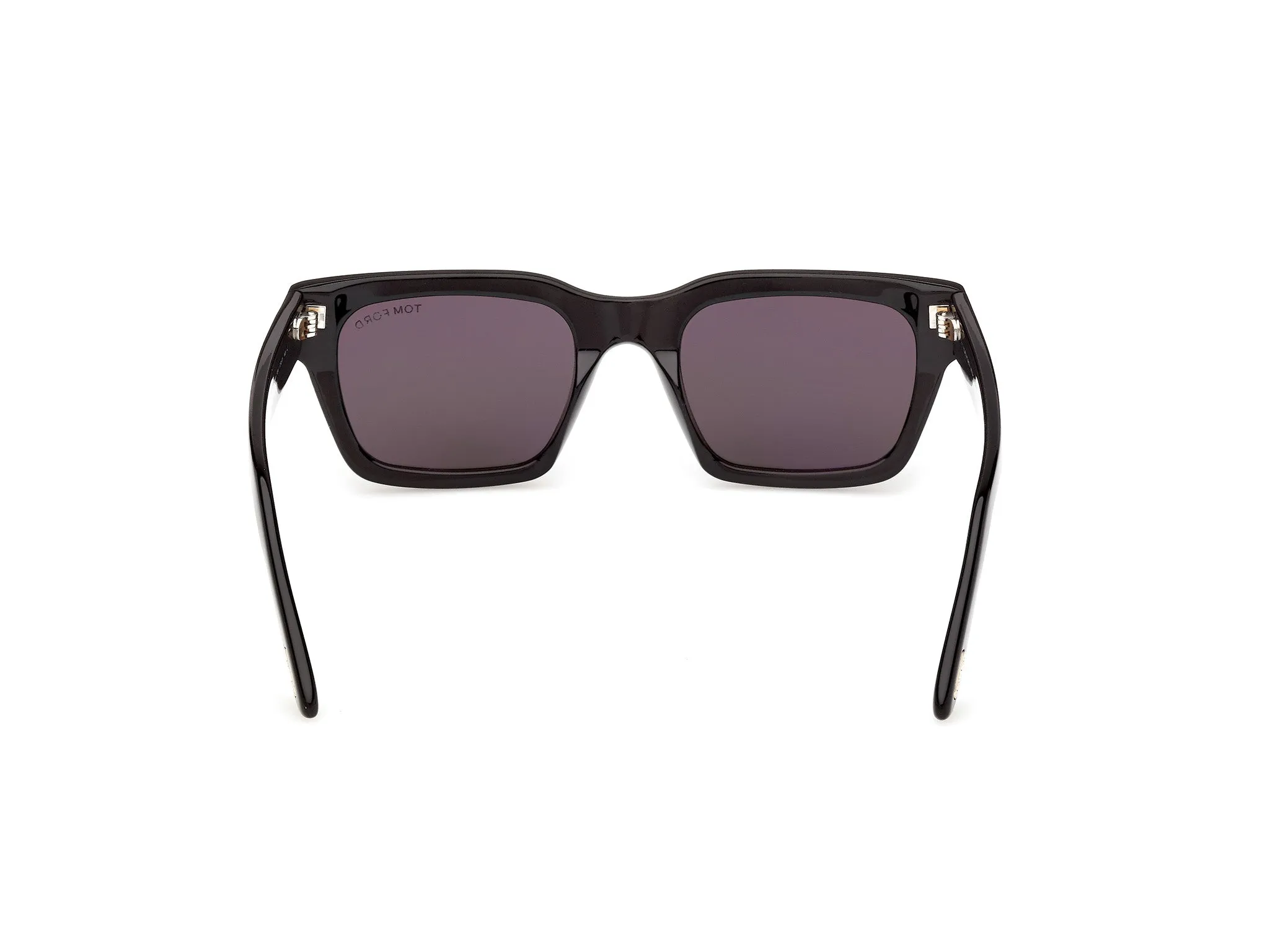 TOM FORD FT1333 ANDY-02 01A Occhiali da sole Acetato Nero Fumo Squadrata Normale - immagine 4