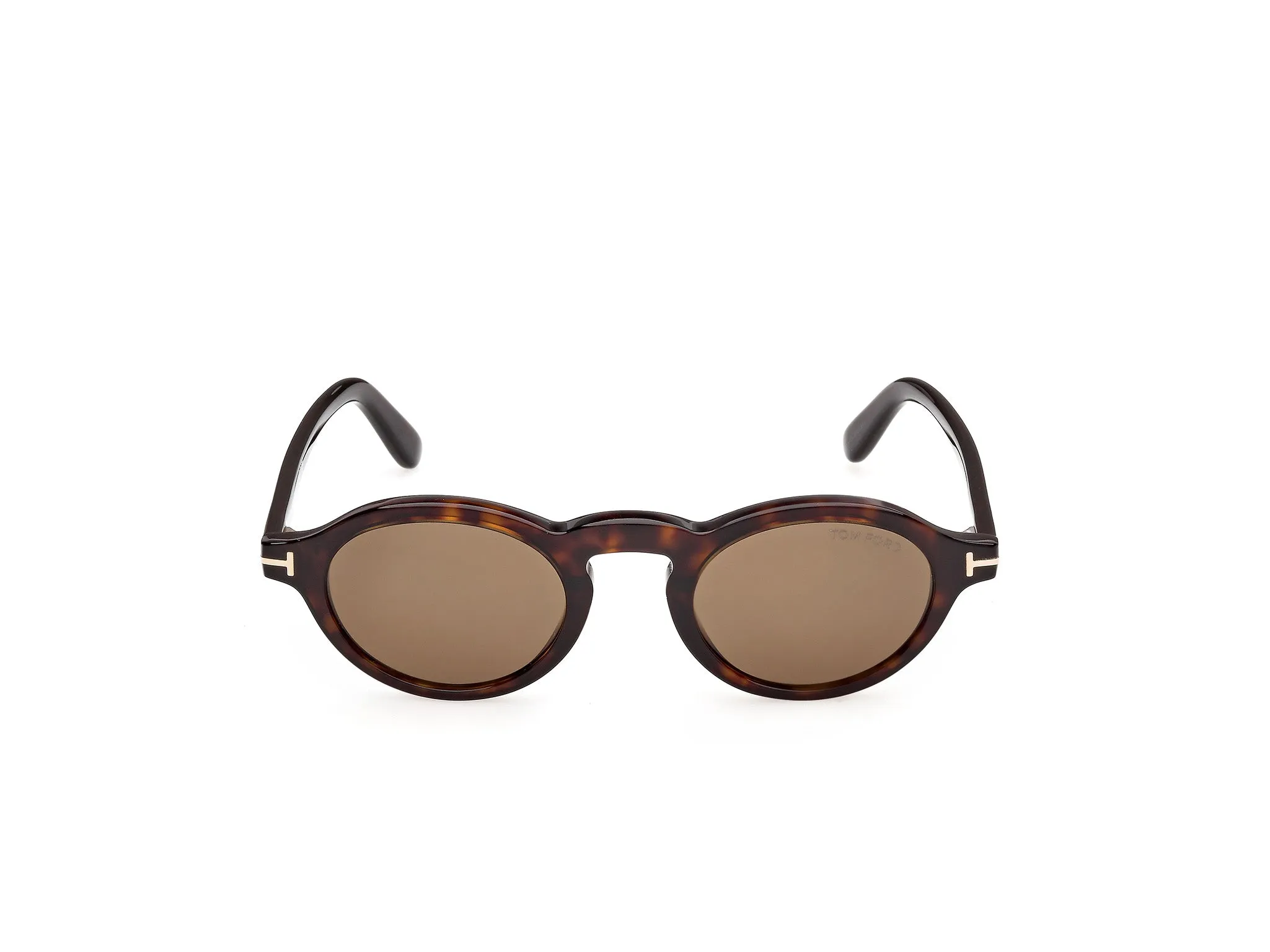 TOM FORD FT1332 ARISTOTELE-02 52J Occhiali da sole Acetato Havana Roviex Rotonda Normale - immagine 2