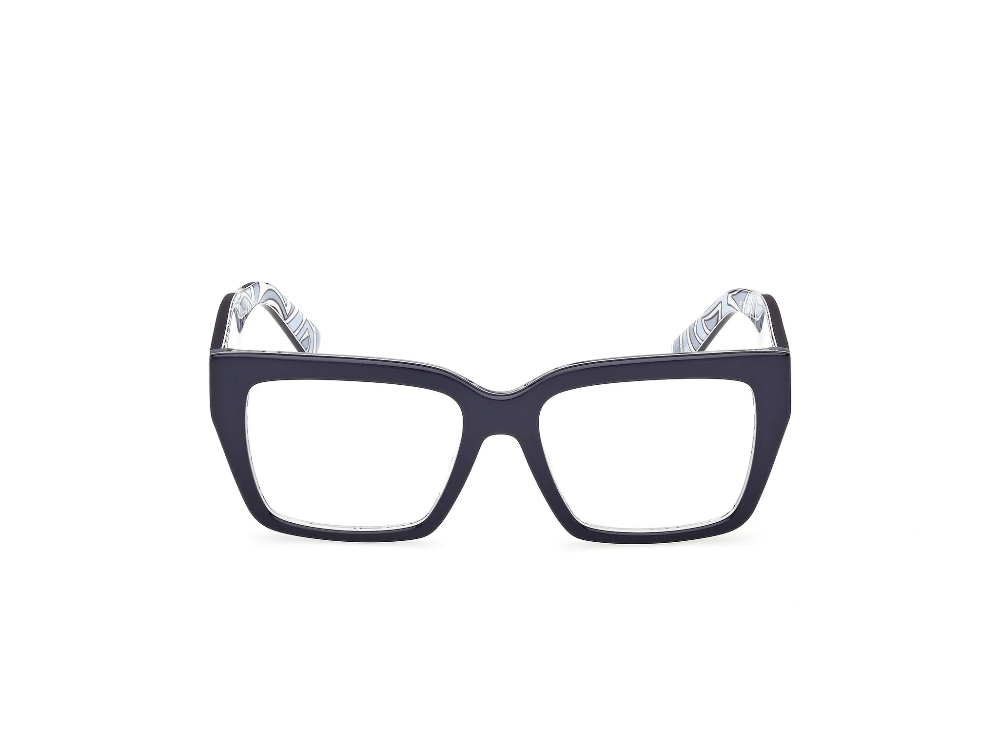 Emilio Pucci EP5284 092 Montature da vista Acetato Blu Squadrata Normale - immagine 2