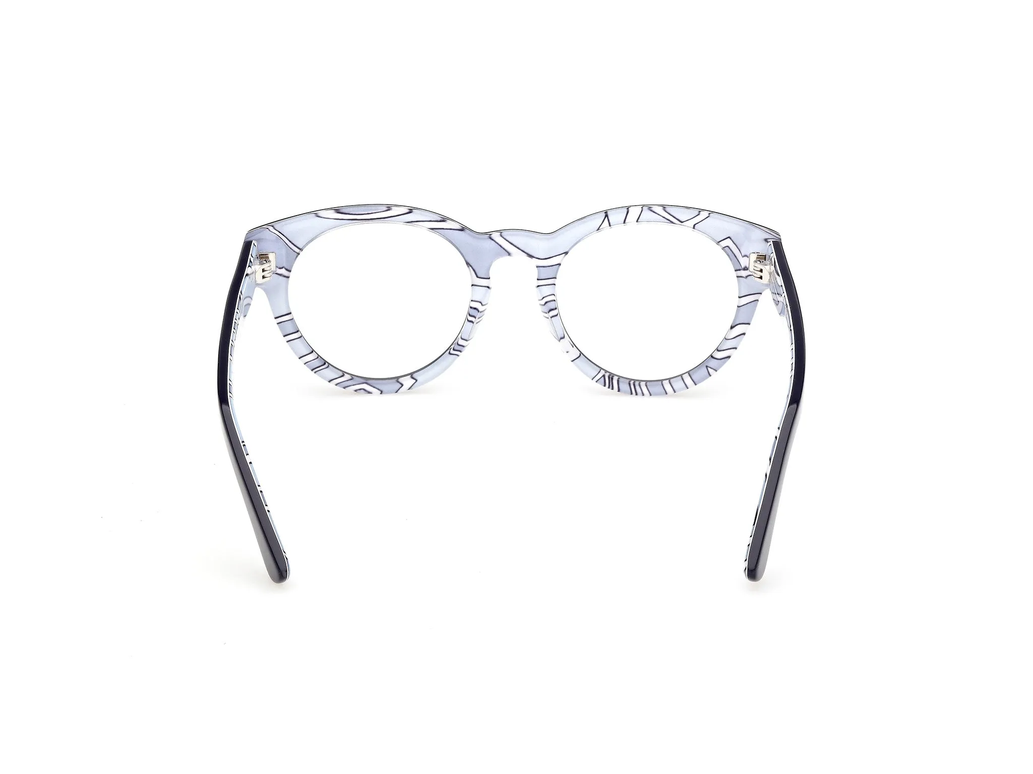 Emilio Pucci EP5282 092 Montature da vista Acetato Azzurro Rotonda Normale - immagine 4