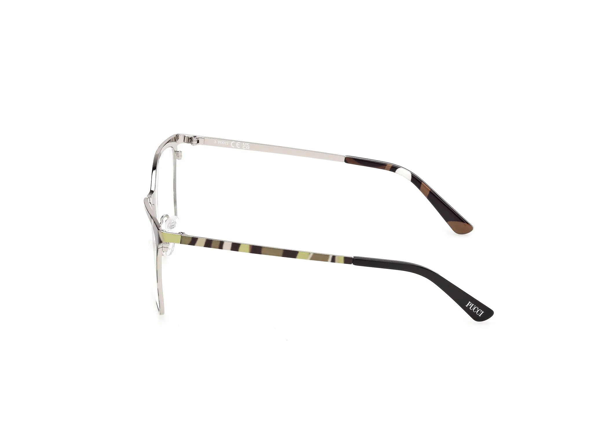 Emilio Pucci EP5281 099 Montature da vista Metallo Multi-colore Squadrata Normale - immagine 3