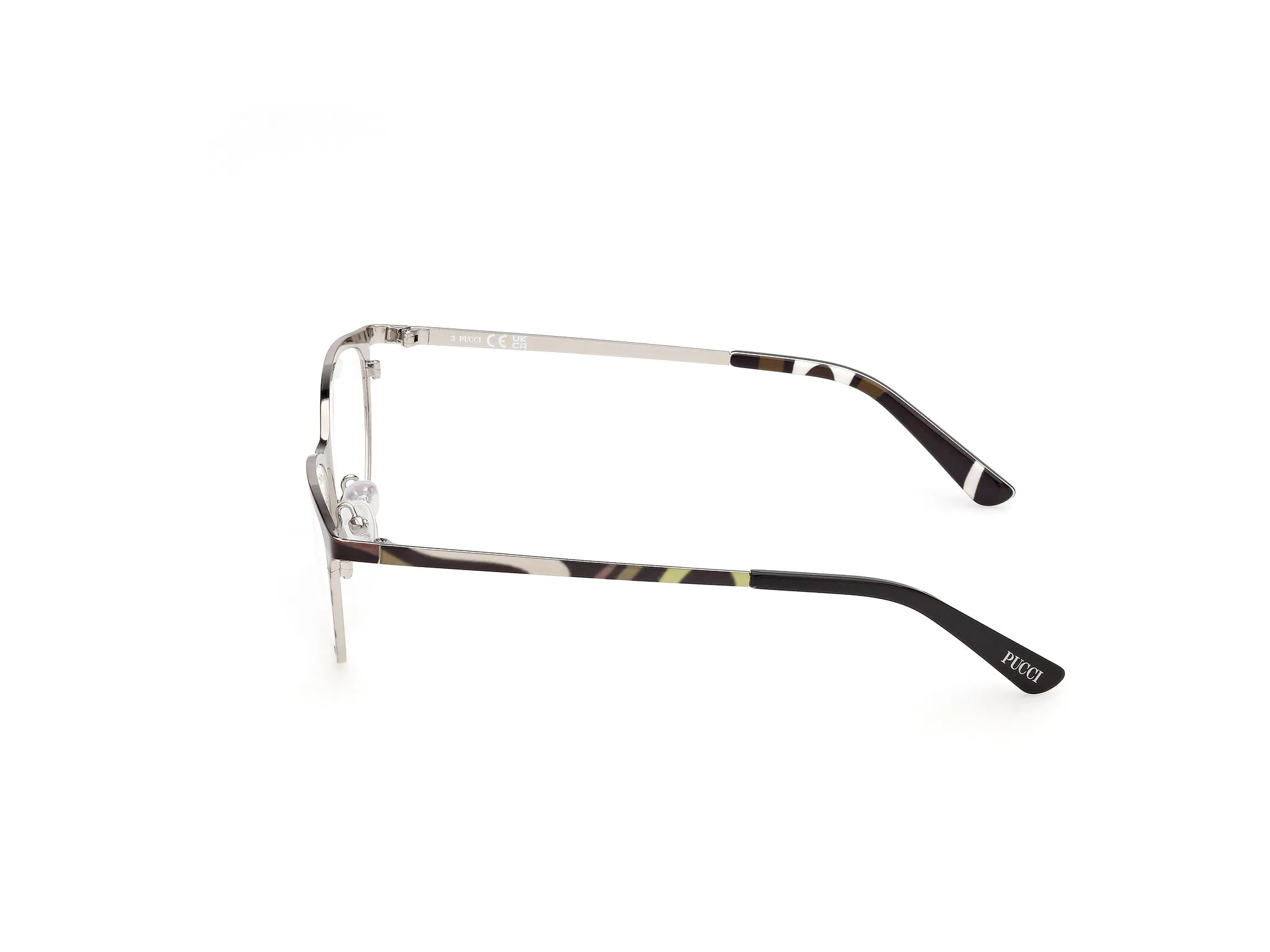 Emilio Pucci EP5280 099 Montature da vista Metallo Multi-colore Cat Eye Normale - immagine 3