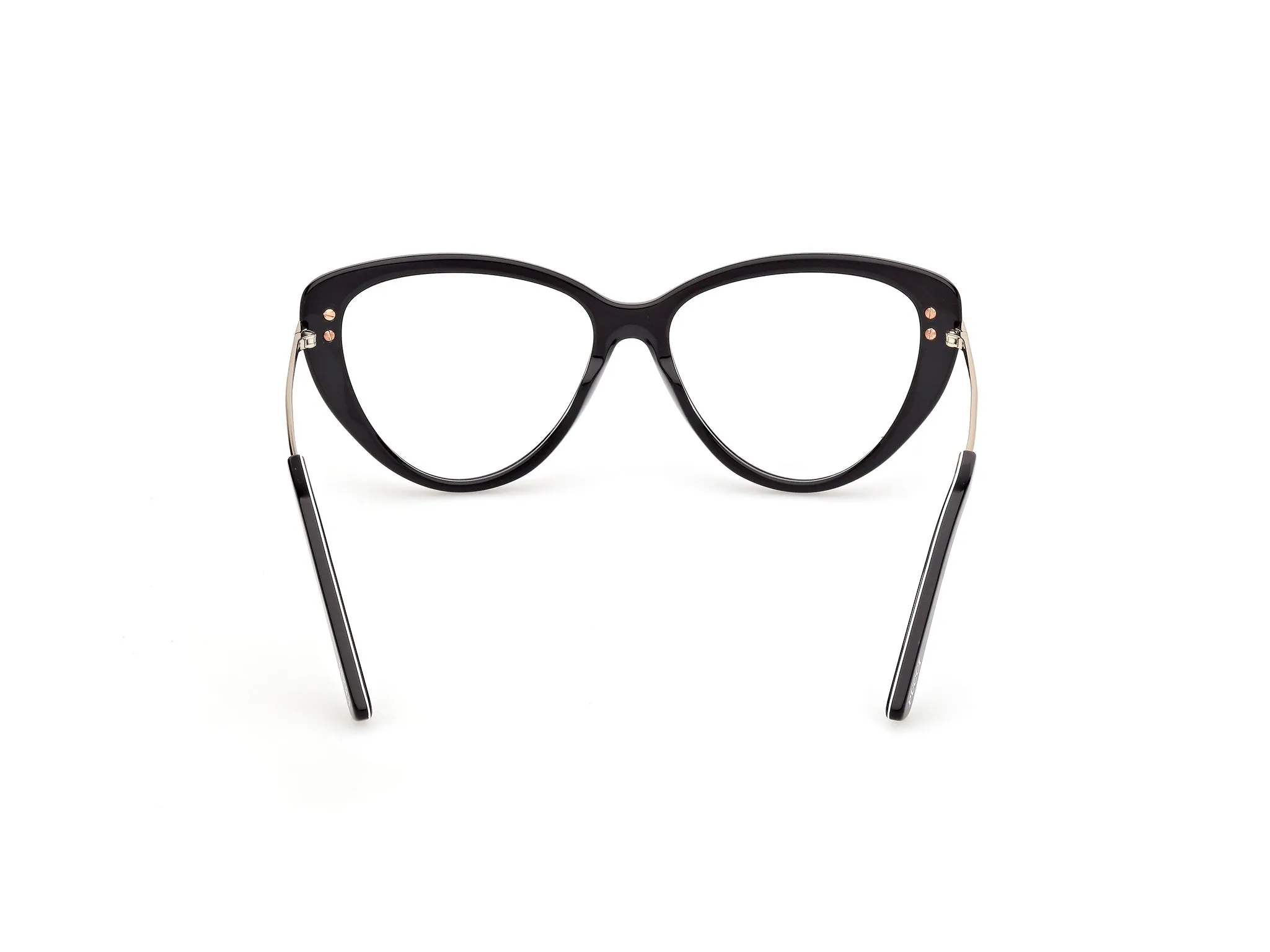 Emilio Pucci EP5279 001 Montature da vista Acetato Nero Farfalla Normale - immagine 4