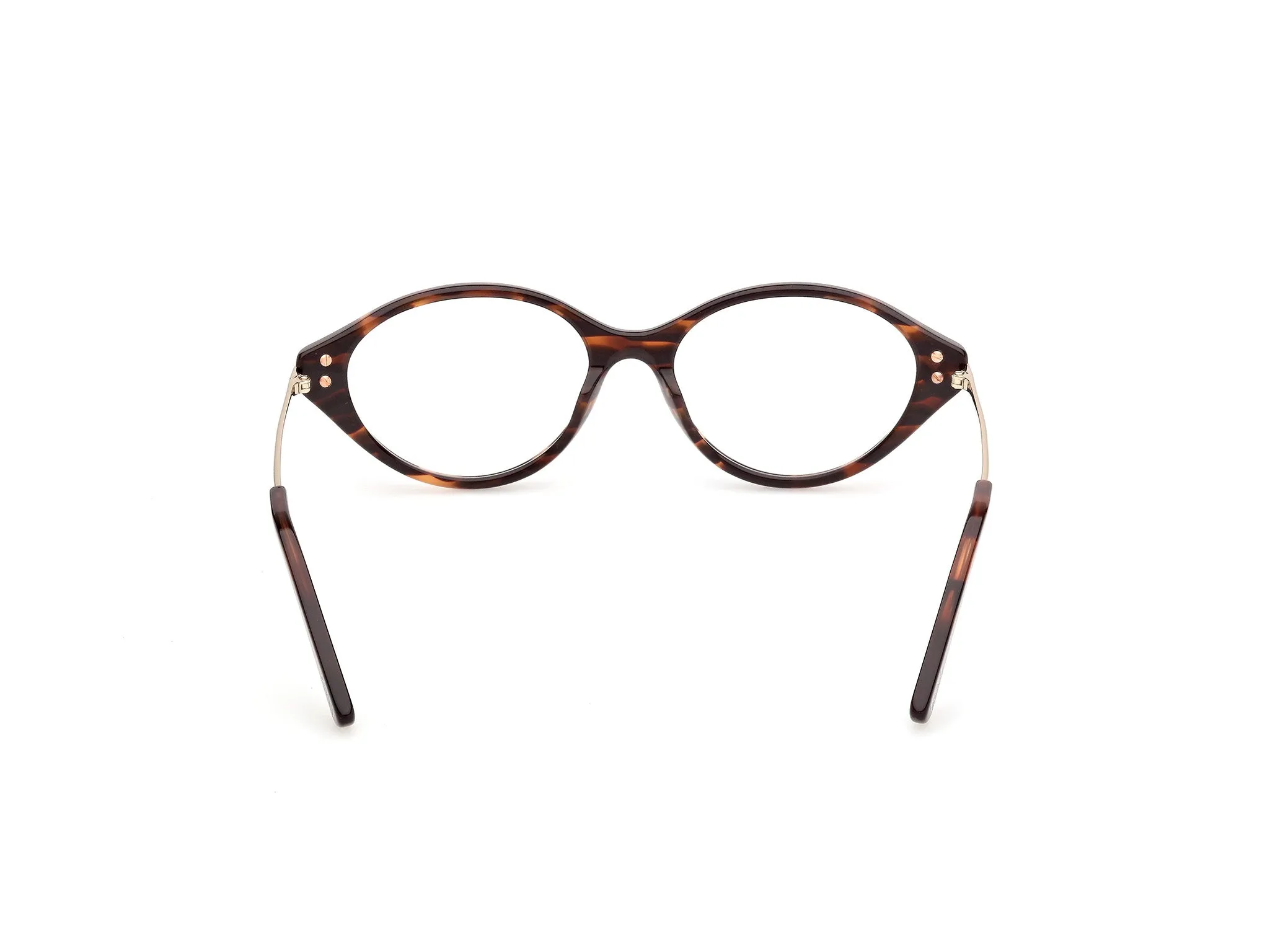 Emilio Pucci EP5278 056 Montature da vista Acetato Havana Rotonda Normale - immagine 4