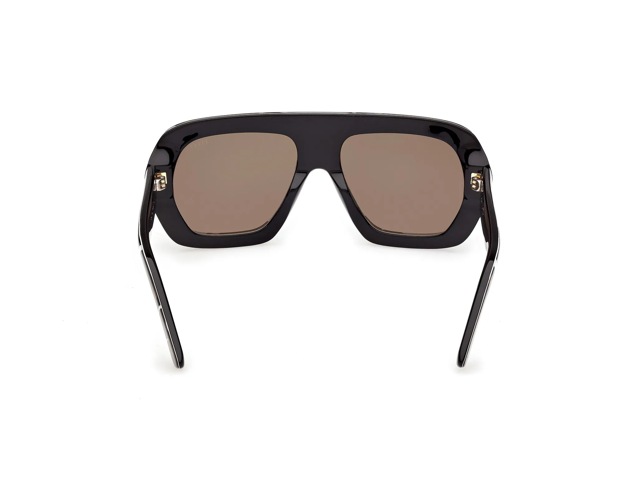 Emilio Pucci EP0252 99E Occhiali da sole Acetato Multi-colore Marrone Geometrica Normale - immagine 4