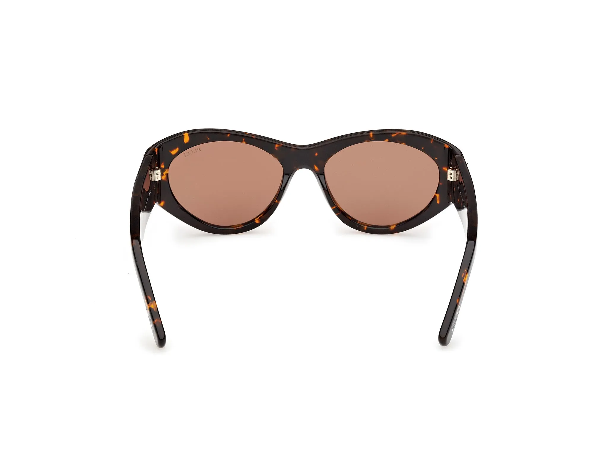 Emilio Pucci EP0249 52E Occhiali da sole Acetato Havana Marrone Cat Eye Normale - immagine 4