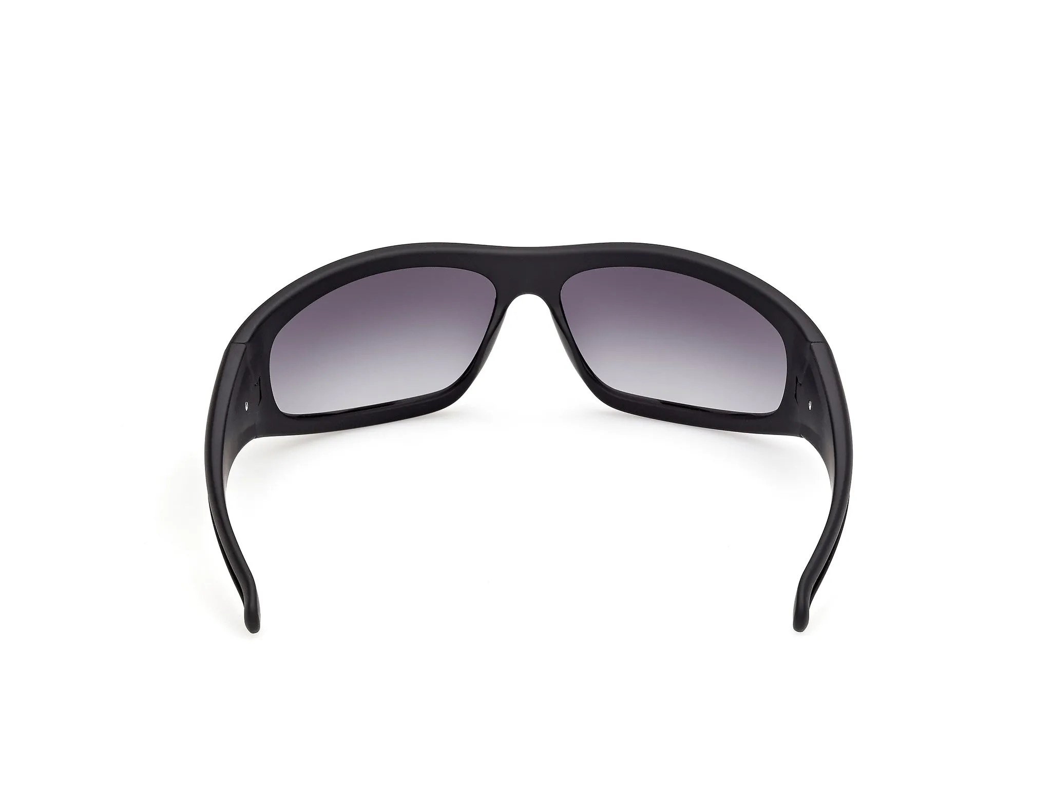 Adidas Sport OR0142 02B Occhiali da sole Iniettato Nero Fumo Rotonda Normale - immagine 4