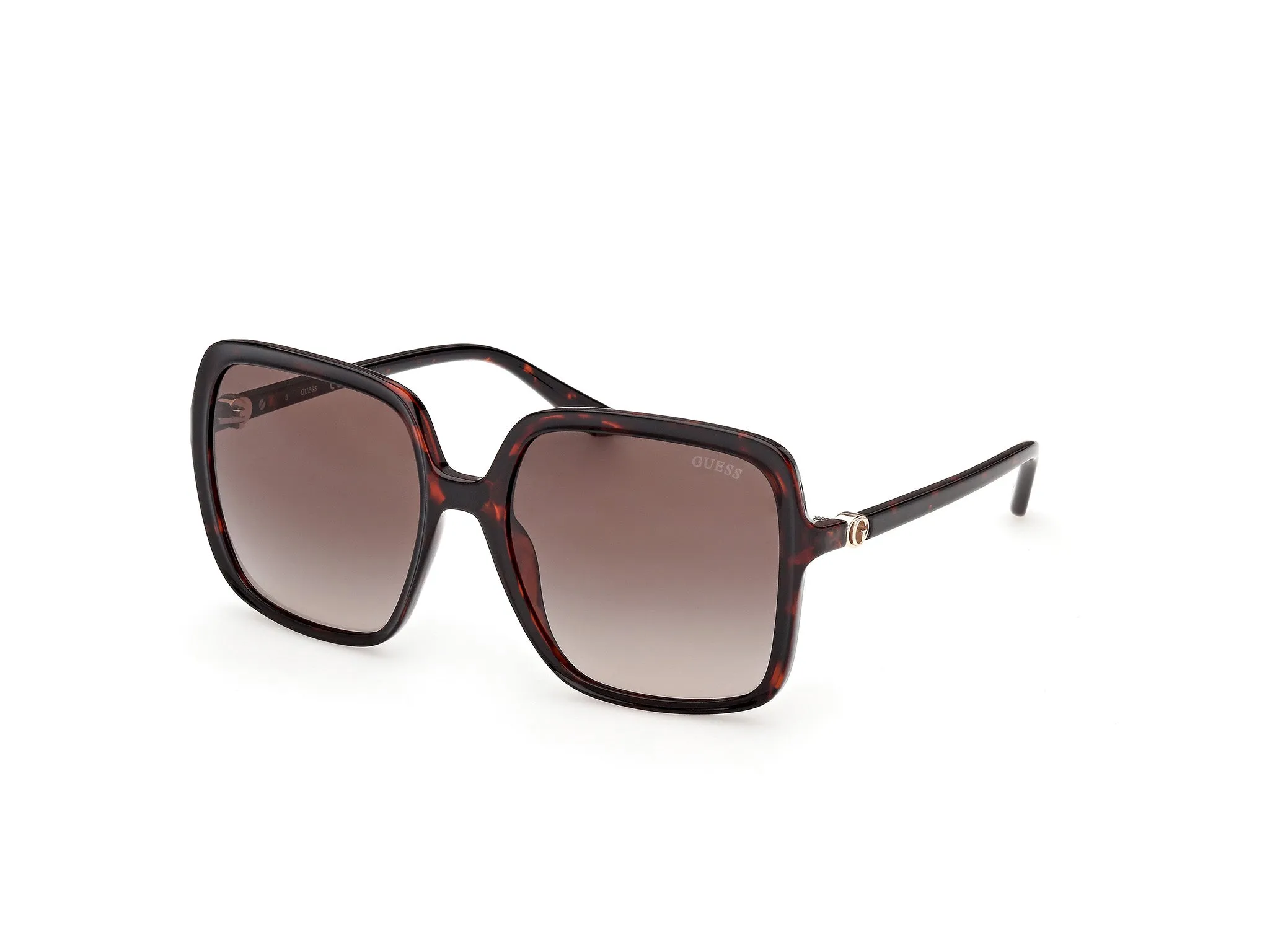 Guess GU00280 52F Occhiali da sole Iniettato Havana Marrone Squadrata Normale - immagine 1