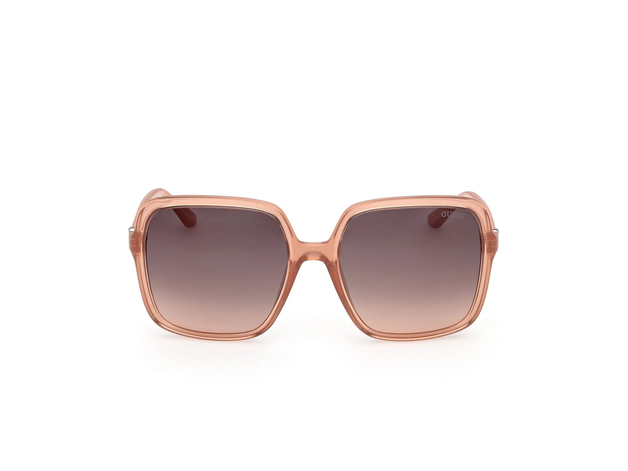 Guess GU00280 44B Occhiali da sole Iniettato Arancione Fumo Squadrata Normale - immagine 2