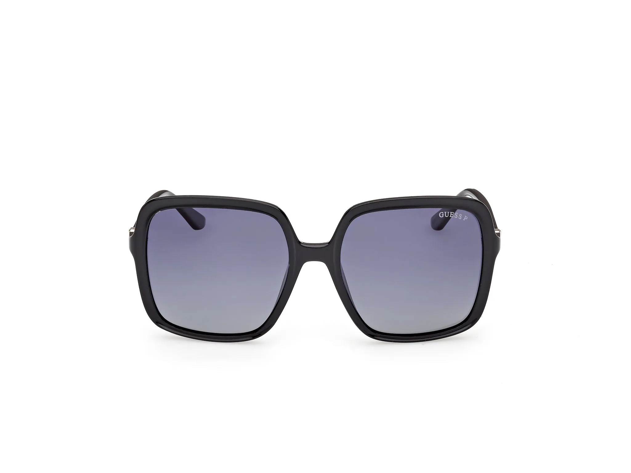 Guess GU00280 01D Occhiali da sole Iniettato Nero Fumo Squadrata Polarizzata - immagine 2