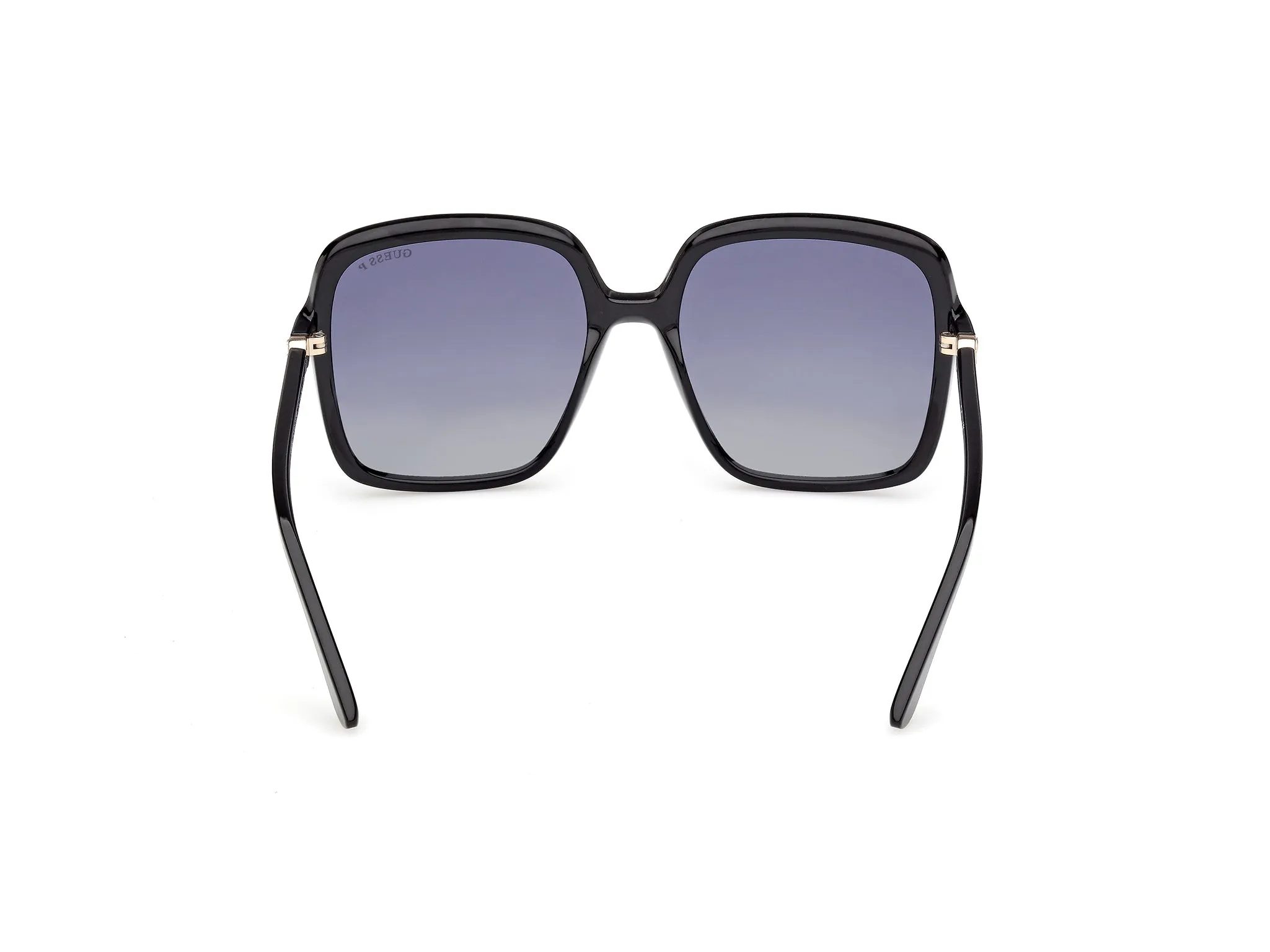 Guess GU00280 01D Occhiali da sole Iniettato Nero Fumo Squadrata Polarizzata - immagine 4