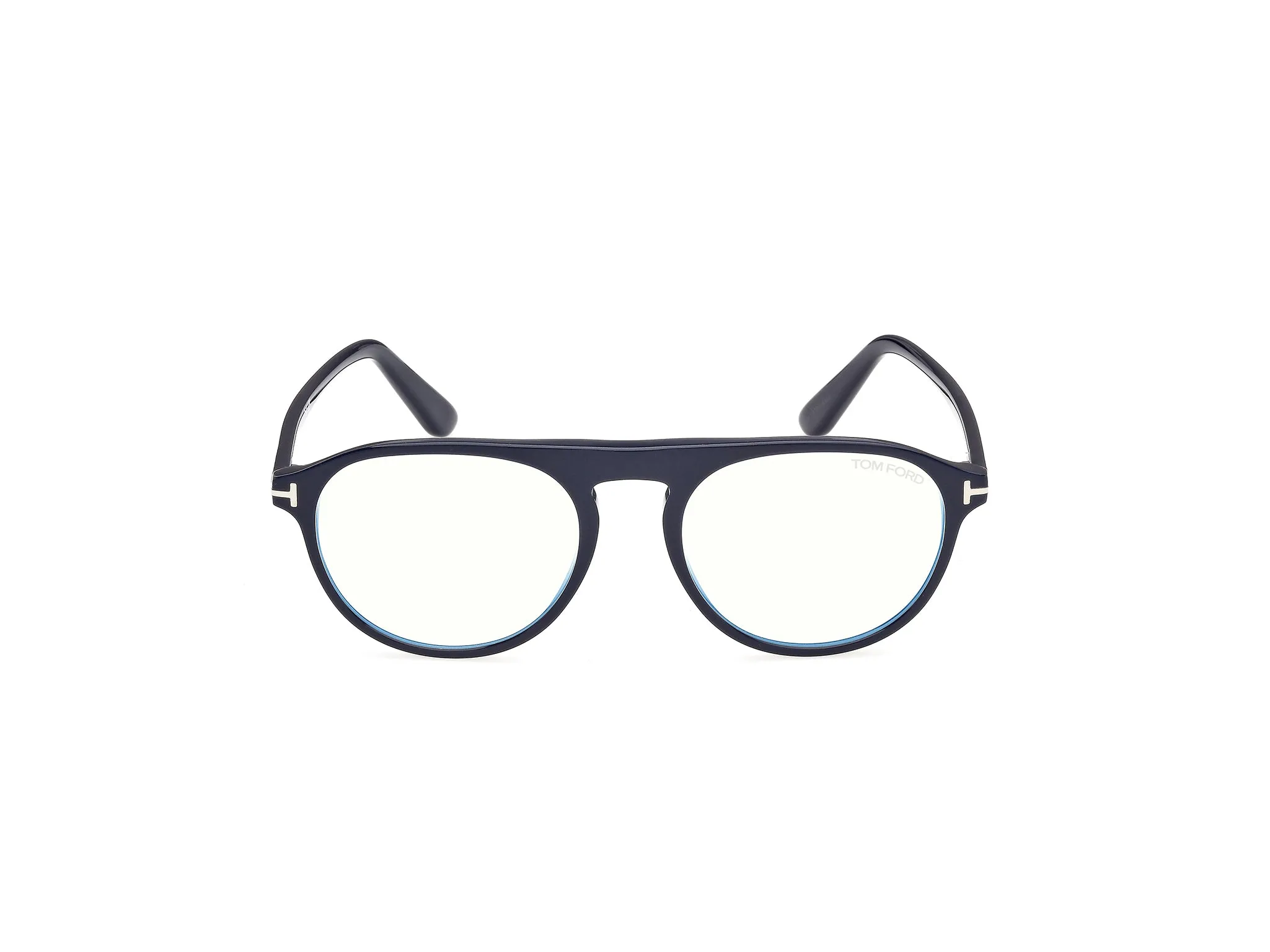 TOM FORD FT6118-B 90 Montature da vista Acetato Blu Pilot Normale - immagine 2