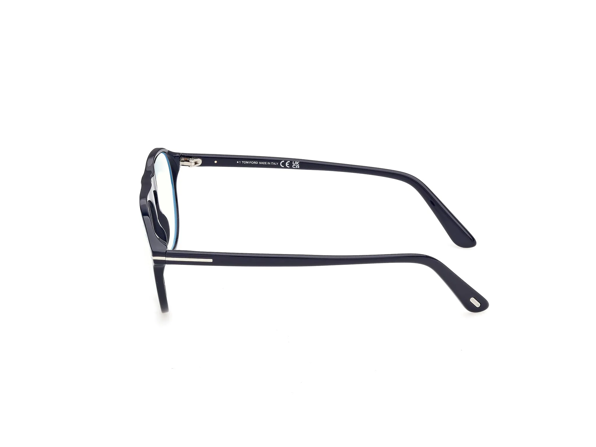 TOM FORD FT6118-B 90 Montature da vista Acetato Blu Pilot Normale - immagine 3